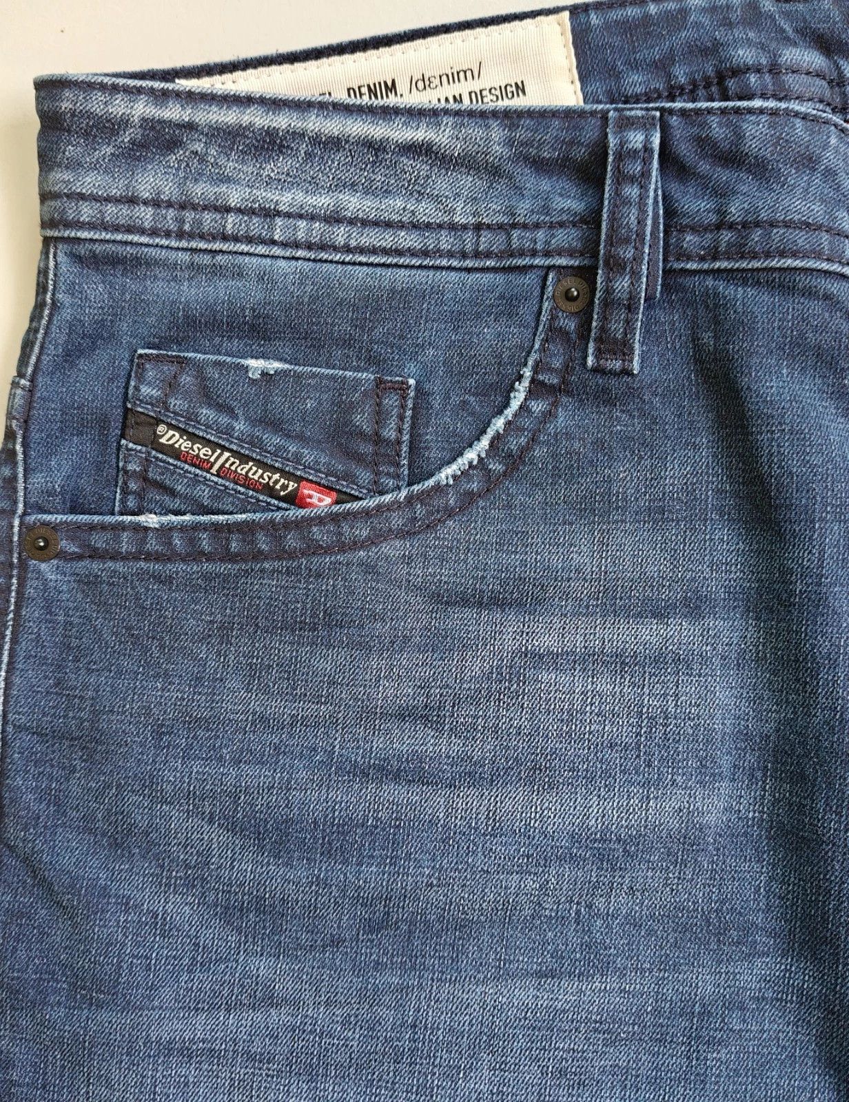 Diesel Diesel THOMMER-X L.34 MENS JEANS SLTP/9521 Size US 36 / EU 52 - 4 Thumbnail