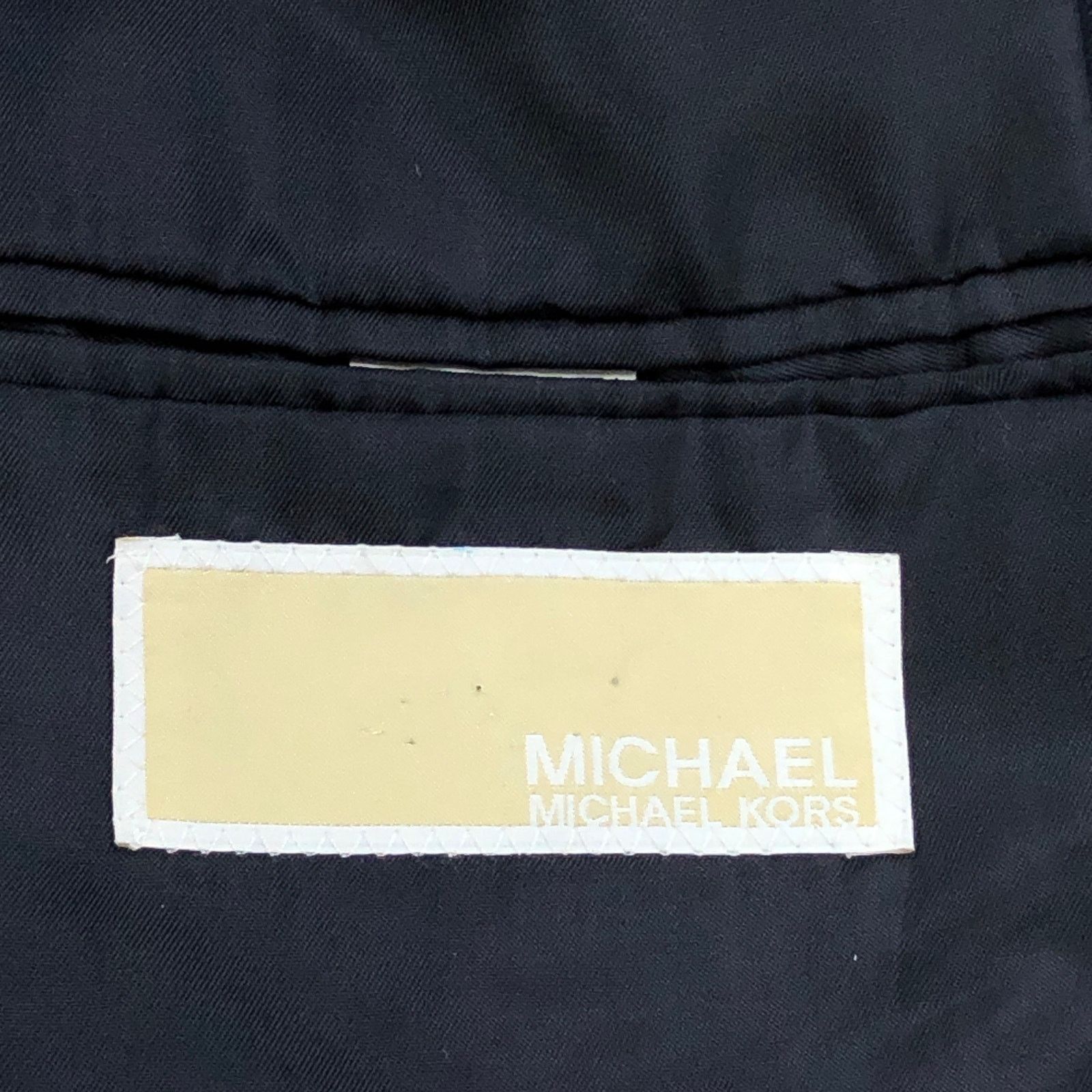 Michael Kors Michael Kors Size 40L Blazer Jacket Navy Blue Gold Button Size 40L - 16 Thumbnail
