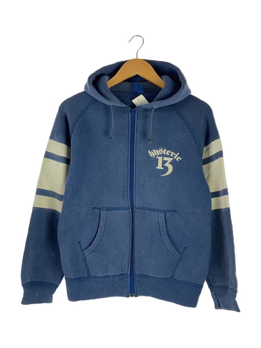 Hysteric Glamour Skull Striped Raglan Zip Hoodie Size US M / EU 48-50 / 2 - 1 Thumbnail