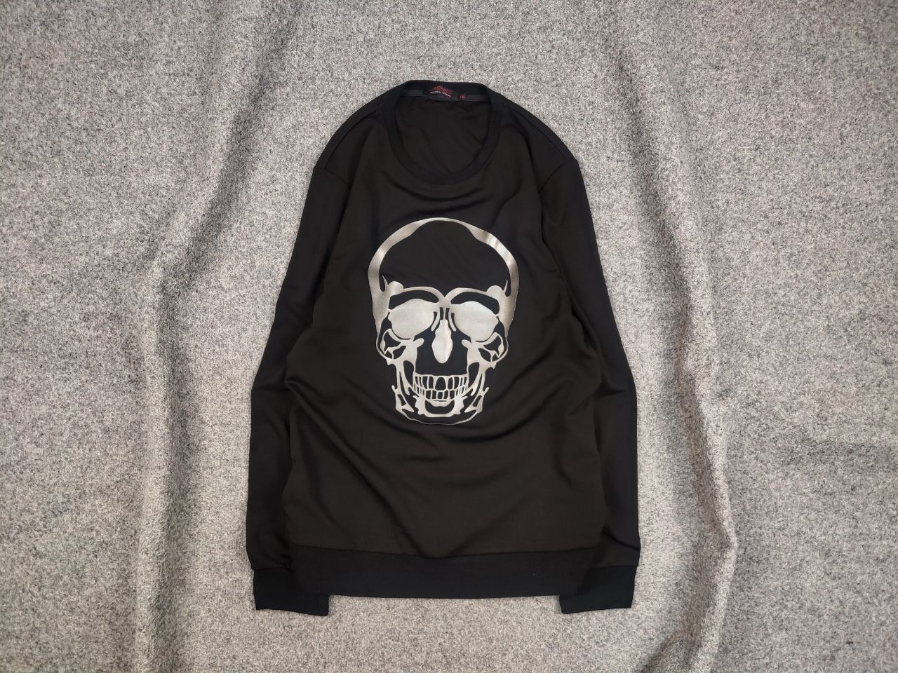 Ed Hardy Vintage Ed Hardy los Angeles Black Skeleton Logo Sweatshirt Size US XL / EU 56 / 4 - 1 Thumbnail