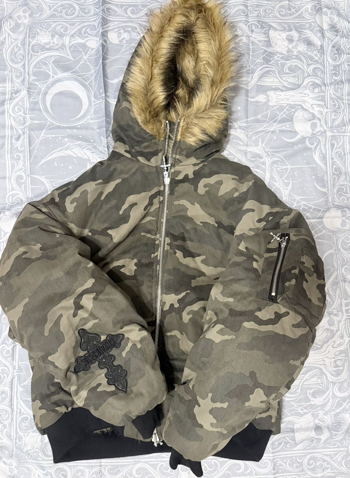 Named Collective NAMED COLLECTIVE FERAL FAUX FUR REVERSIBLE BOMBER JACKET Size US M / EU 48-50 / 2 - 3 Thumbnail