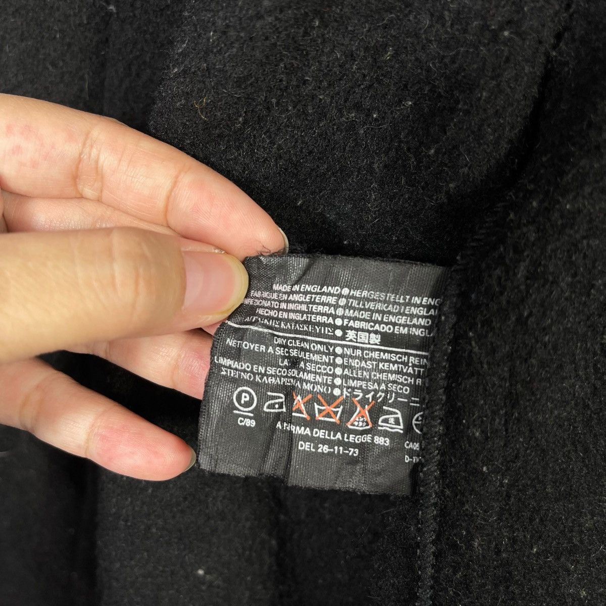 Gloverall Gloverall Made In England Black Wool Duffle Coat Hooded Size US L / EU 52-54 / 3 - 7 Thumbnail