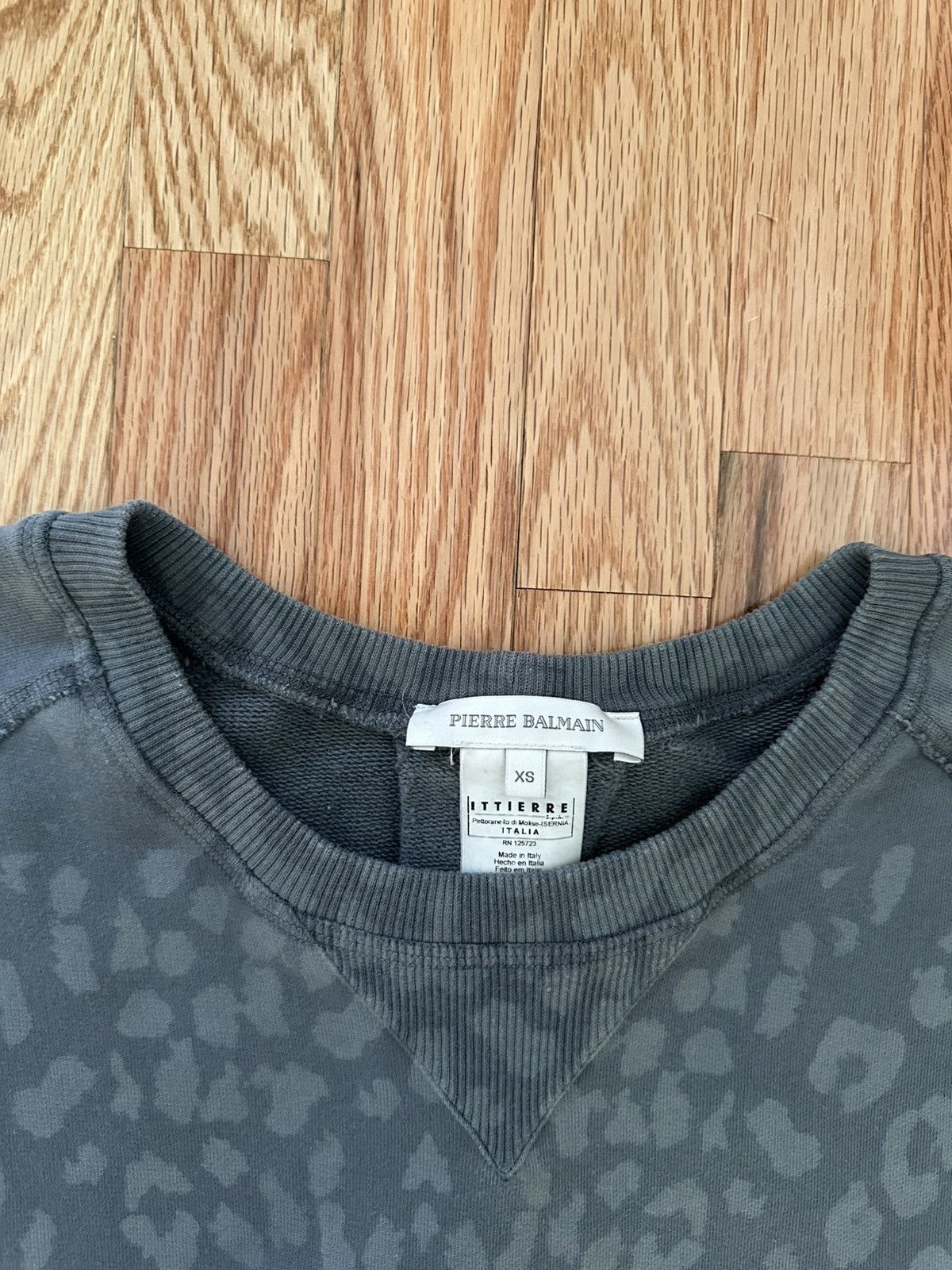 Pierre Balmain Vintage Pierre Balmain Oversized Distressed Pullover Size US XS / EU 42 / 0 - 4 Thumbnail