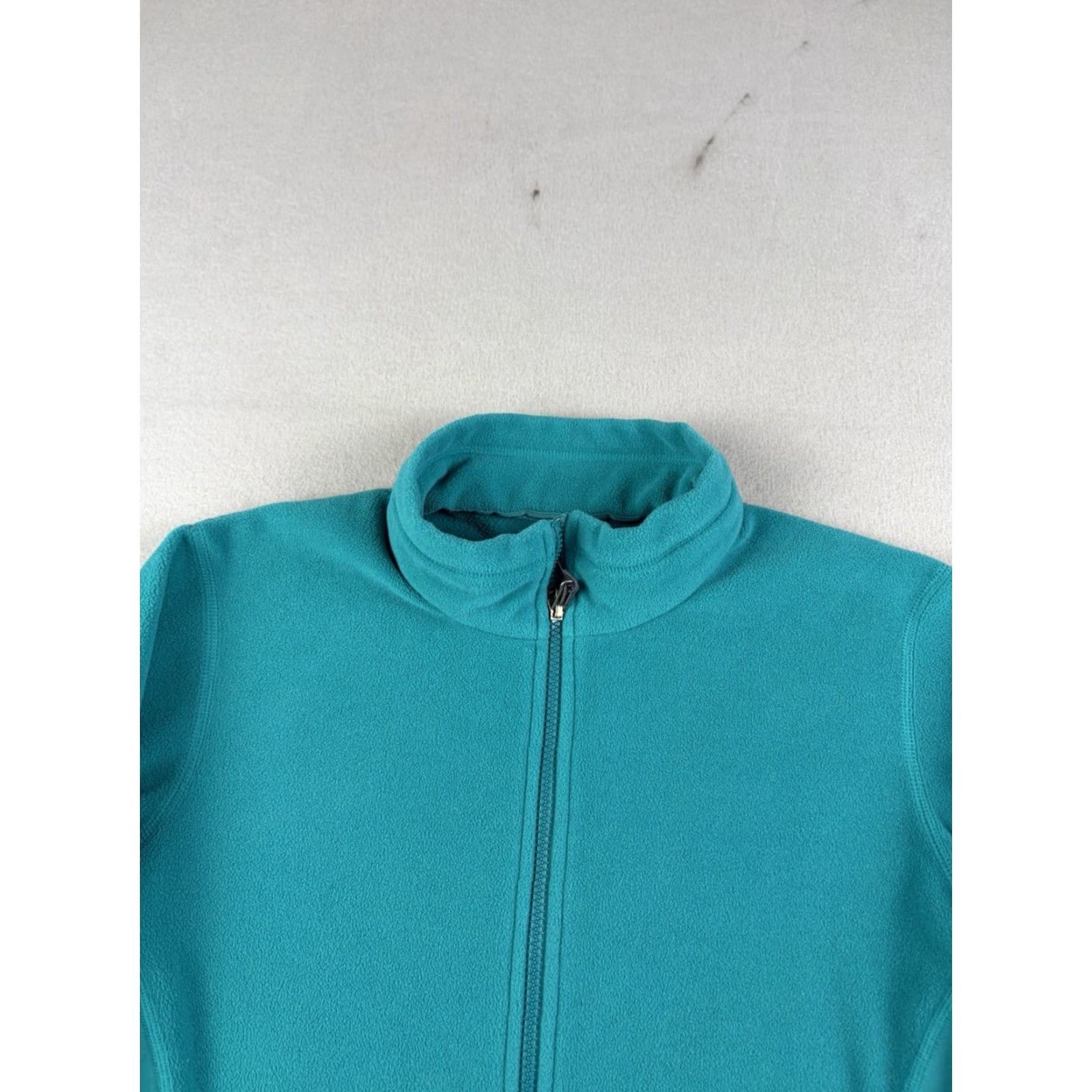 Nike VINTAGE Nike ACG Jacket Men L Teal Blue Fleece Zip Up All Conditions Gear Overcoat Outdoor Autumn Winter Logo Casual Travel Size US L / EU 52-54 / 3 - 3 Thumbnail