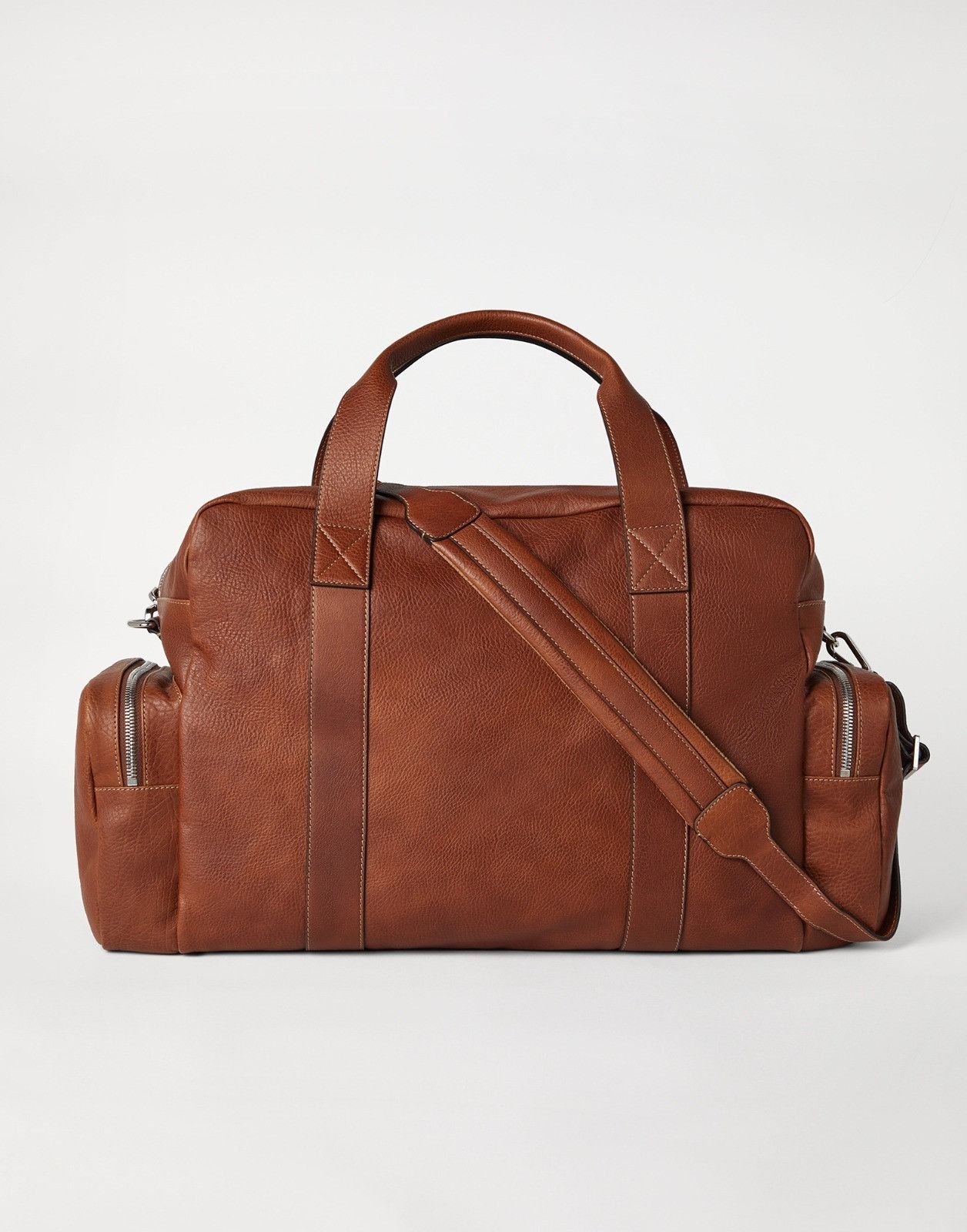 Brunello Cucinelli o1la1rc1a0326 Size: OS / Travel Bag in Brown Size ONE SIZE - 1 Thumbnail