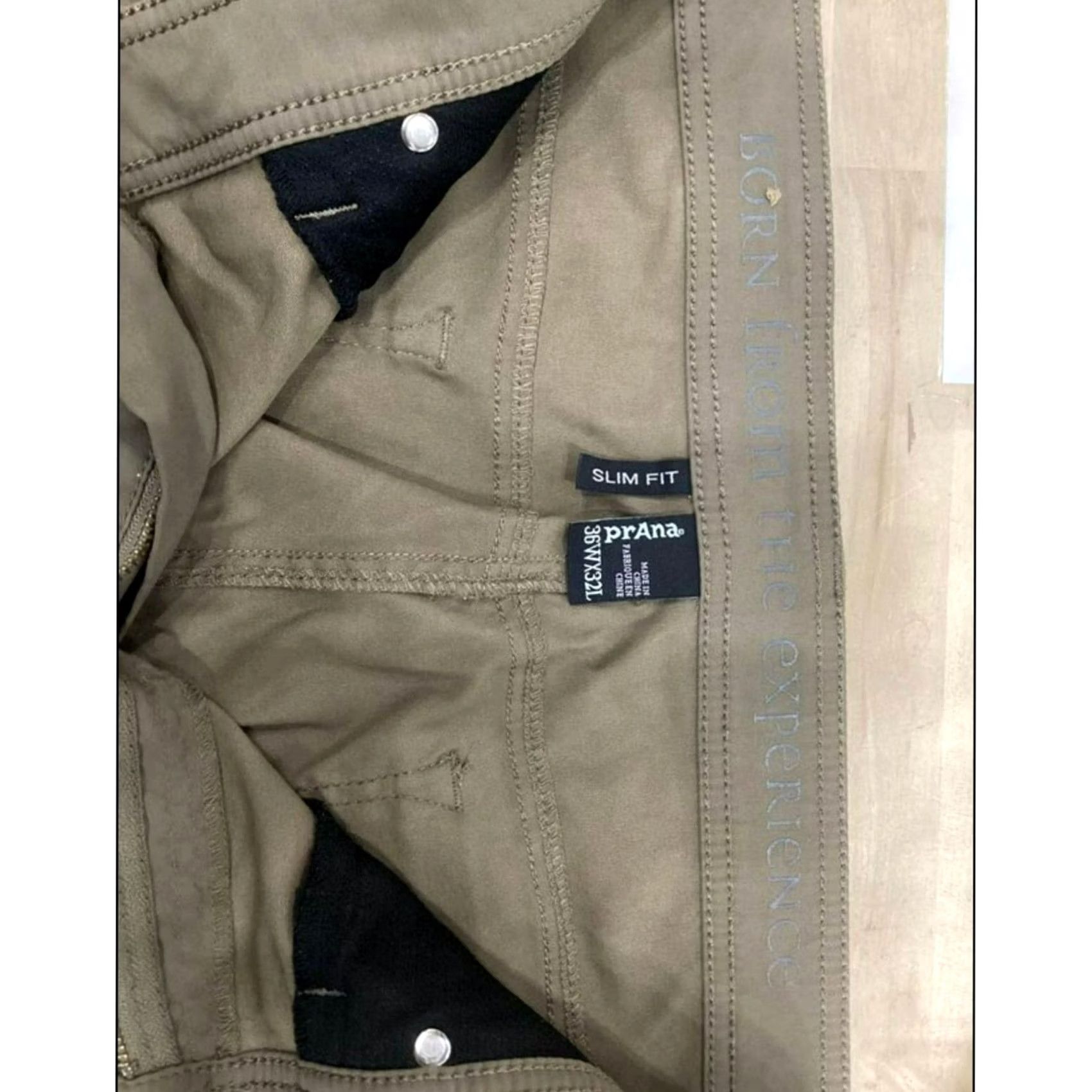 Prana PrAna Pants Men 36x32 Brown Slim Fit Ankle 32 Inseam Regular Size 36W 32L Mens Size US 36 / EU 52 - 7 Thumbnail