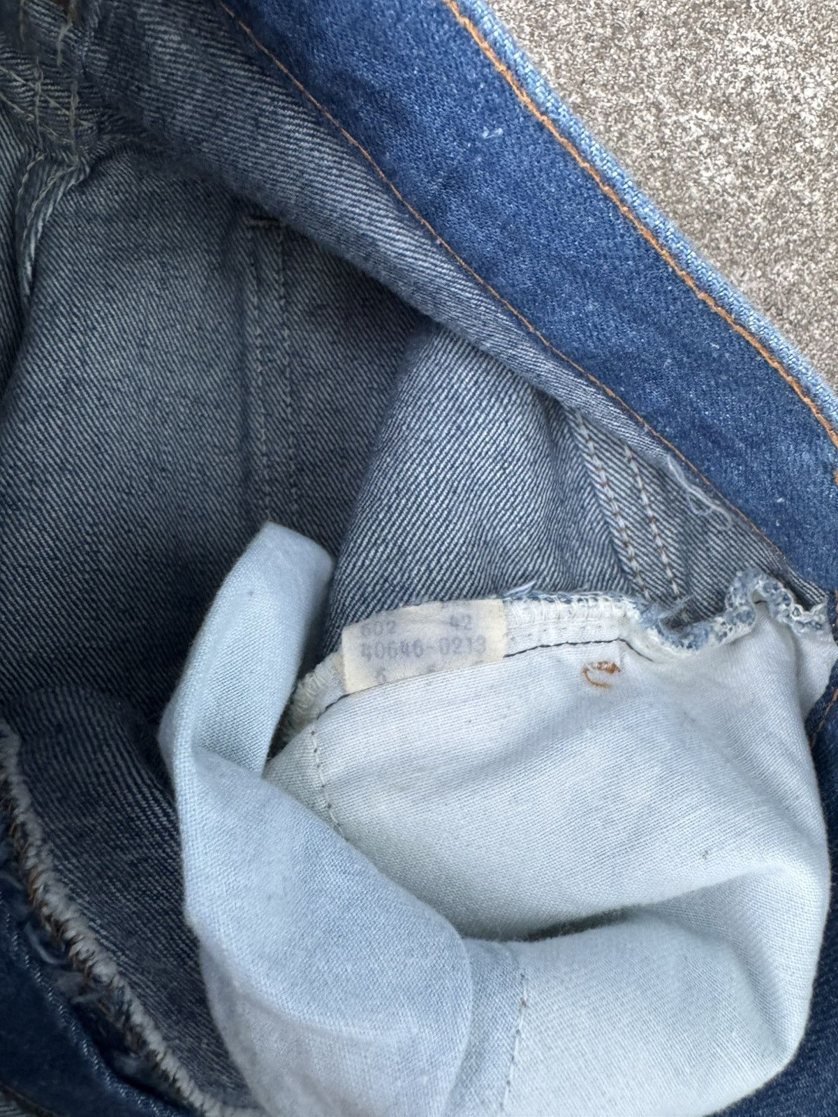 Levi's × Vintage Vtg 70’s Levi’s 646 Orange Tab Bellbottom Flare Jeans 28x28 Size US 28 / EU 44 - 6 Thumbnail