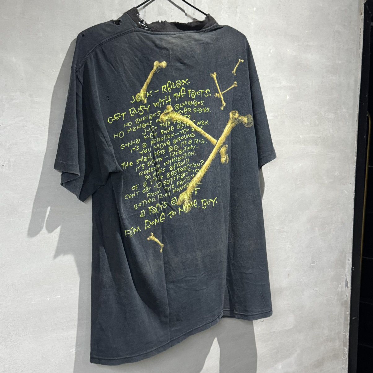 Band Tees Vintage 1991 Band Tee Rush Roll The Bones Heavily Distressed Size US L / EU 52-54 / 3 - 14 Thumbnail