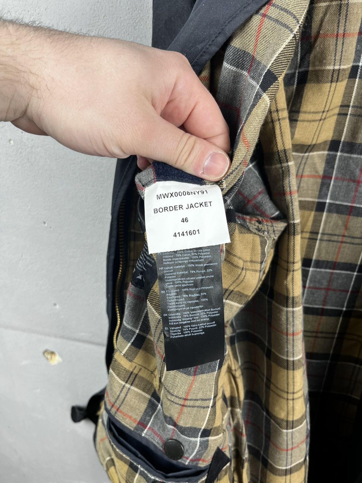 Barbour Barbour border wax jacket Size US XL / EU 56 / 4 - 21 Thumbnail