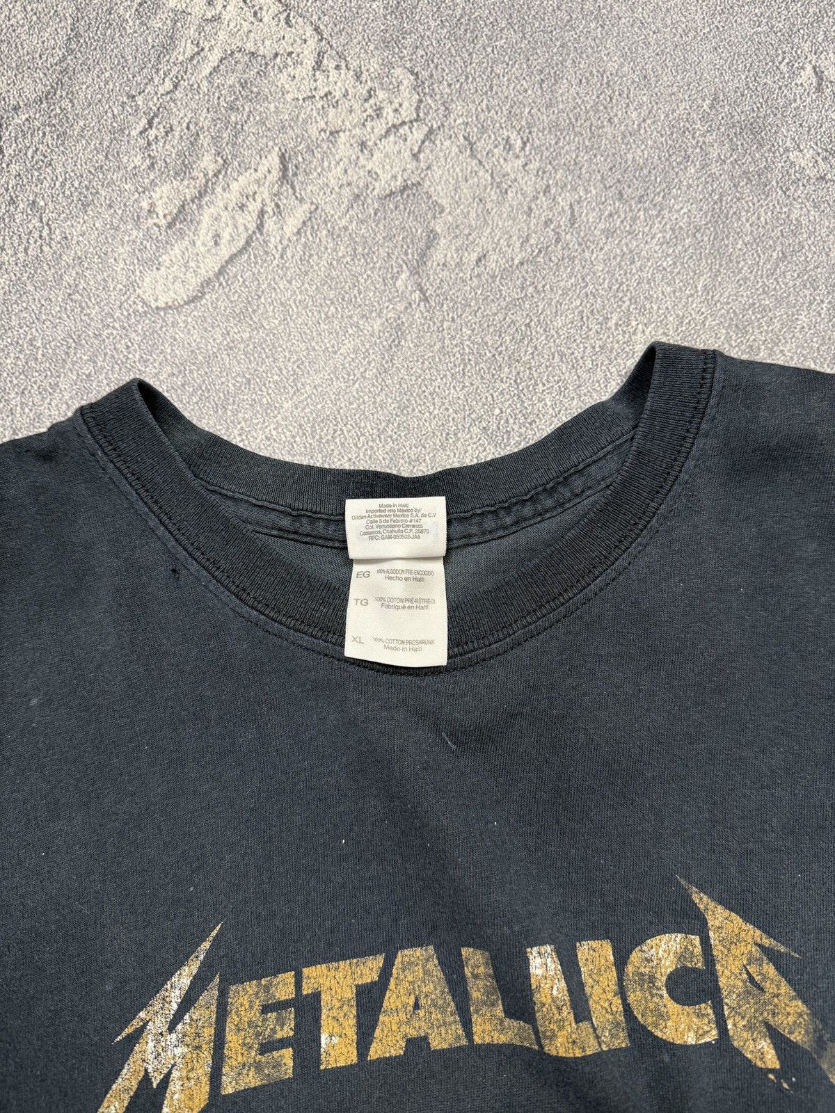 Band Tees Vintage Y2k Metalica Band tee Size US XL / EU 56 / 4 - 16 Thumbnail