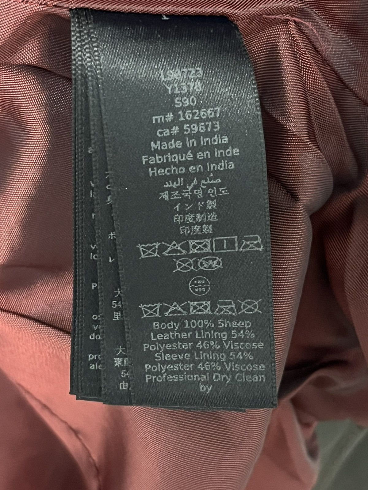 John Varvatos Leather snapfront jacket size medium Size US M / EU 48-50 / 2 - 9 Thumbnail