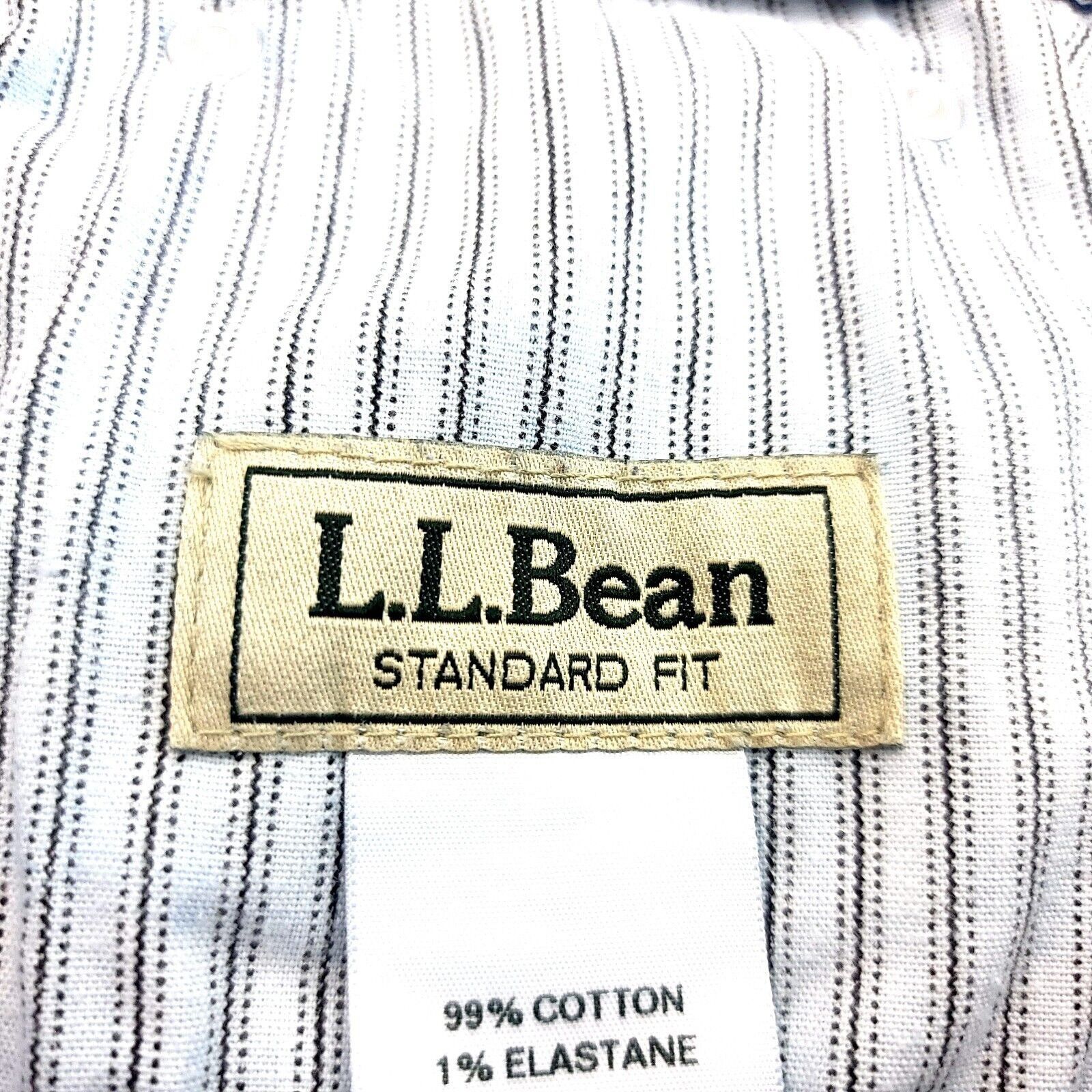 L.L. Bean L.L. Bean Standard Fit Blue Mid Rise Jeans 42/29 Size US 42 / EU 58 - 5 Thumbnail