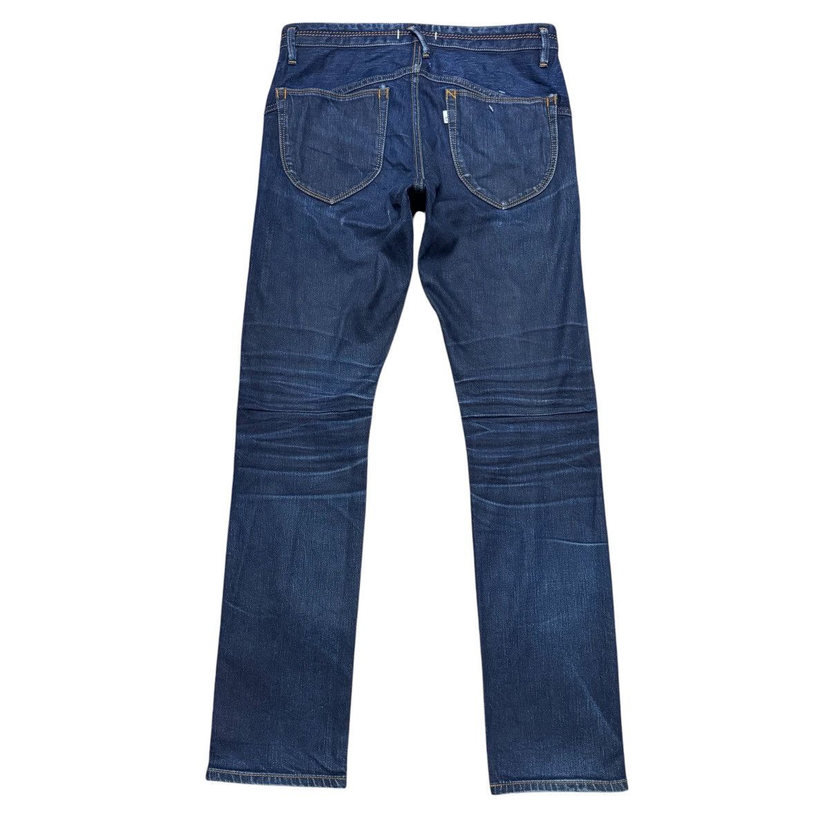Number (N)ine Nonnative Honeycomb Distressed Denim Skinny Jeans Size US 30 / EU 46 - 1 Thumbnail