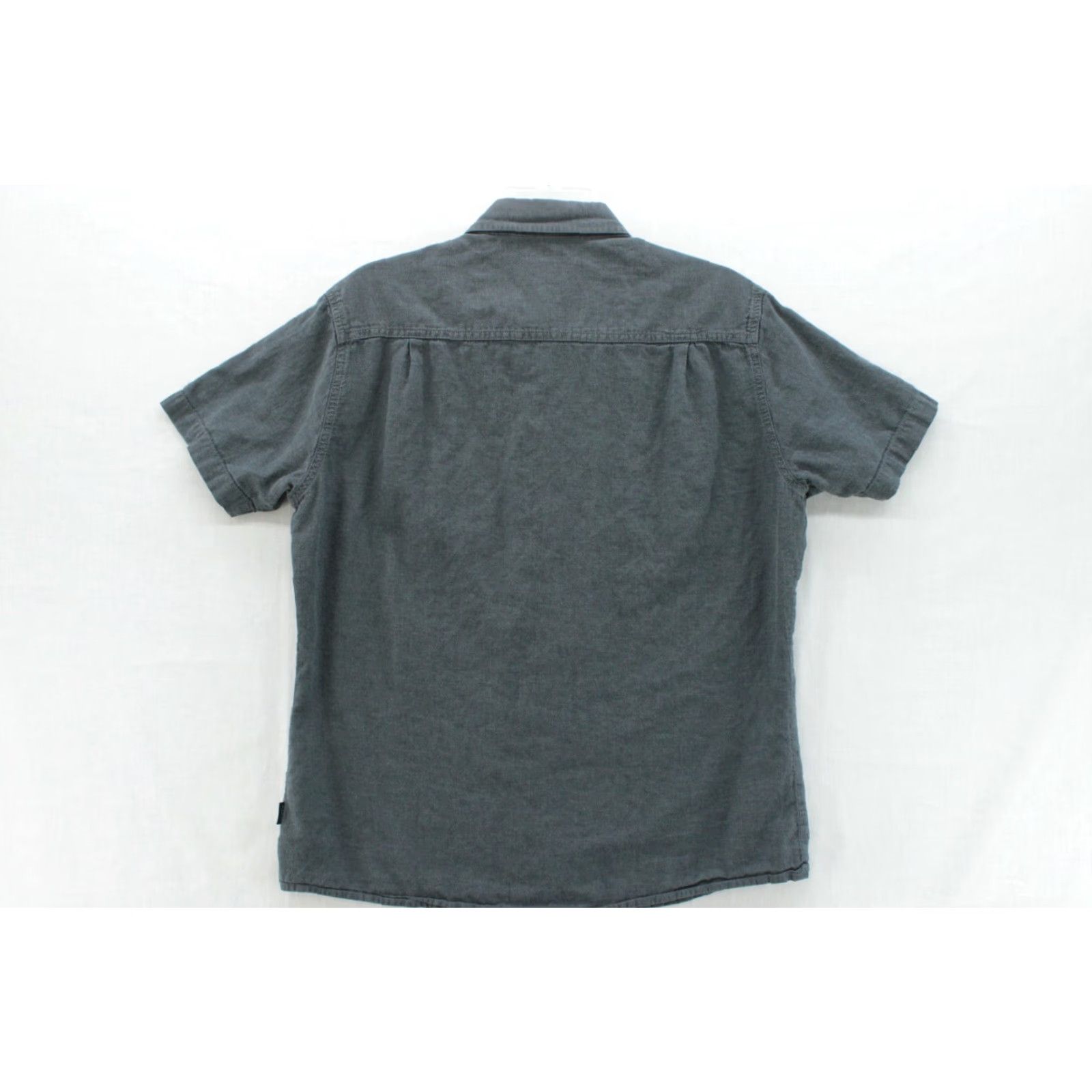 Vintage Kühl Skorpio 7218 Mens M Short Sleeve Button-Up Linen Blend Outdoor Grey Shirt Size US M / EU 48-50 / 2 - 6 Thumbnail