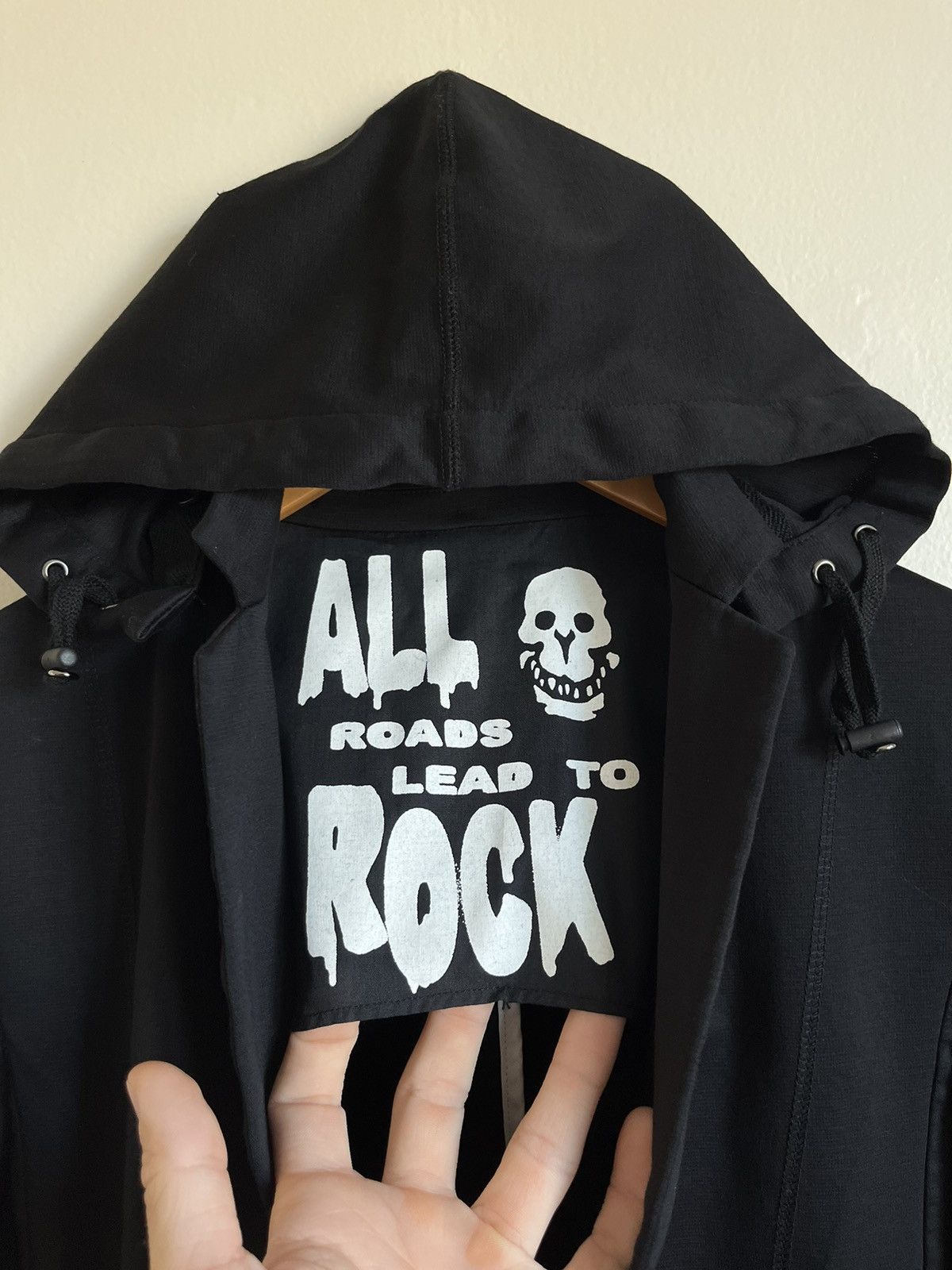 If Six Was Nine × Japanese Brand × Vintage Vintage 00’s PPFM “All Roads Lead To Rock” Blazer Jacket Size L / US 10 / IT 46 - 13 Thumbnail
