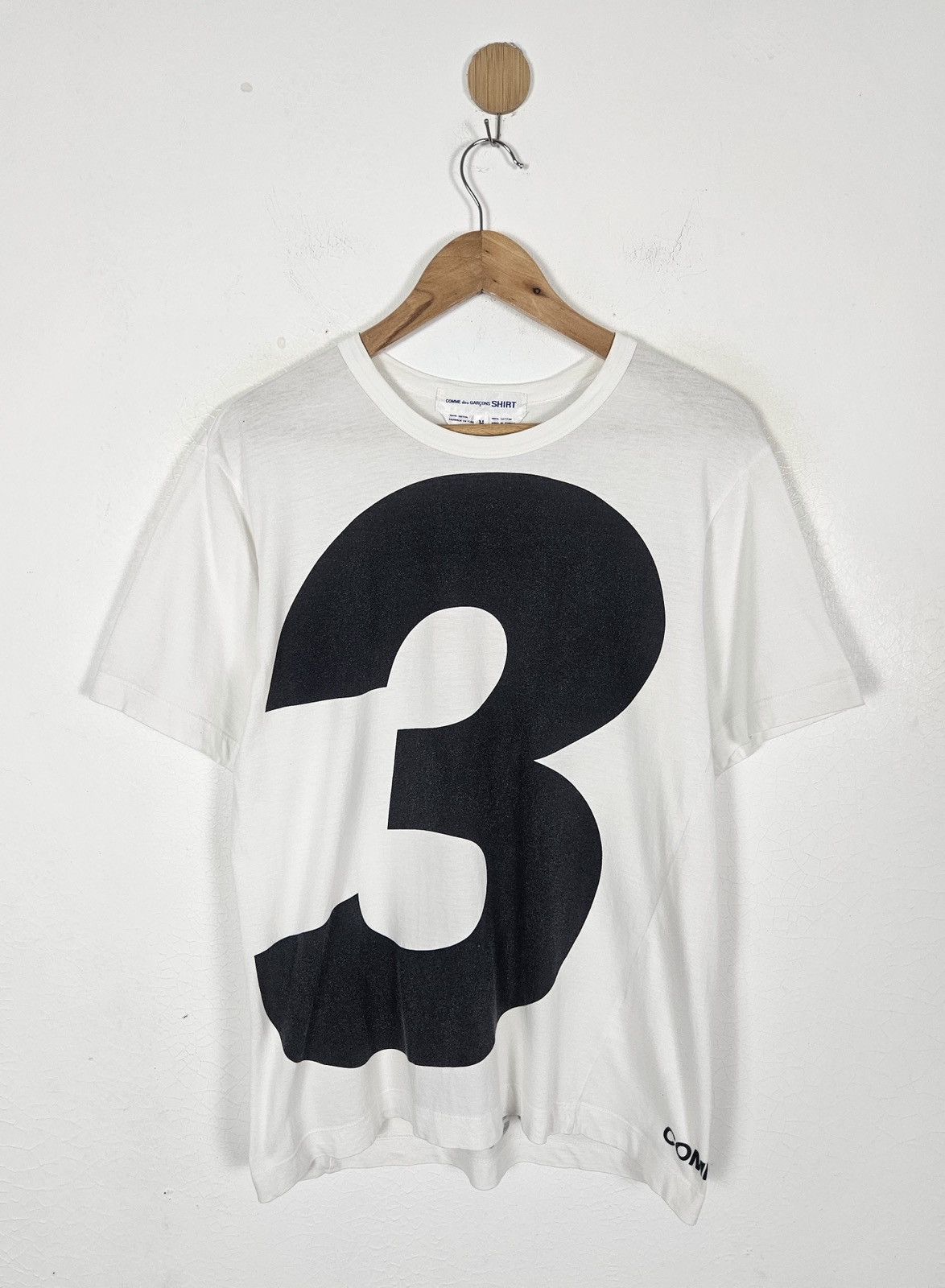 Comme des Garcons Comme des Garcons CDG 3 logo shirt Size US M / EU 48-50 / 2 - 1 Thumbnail