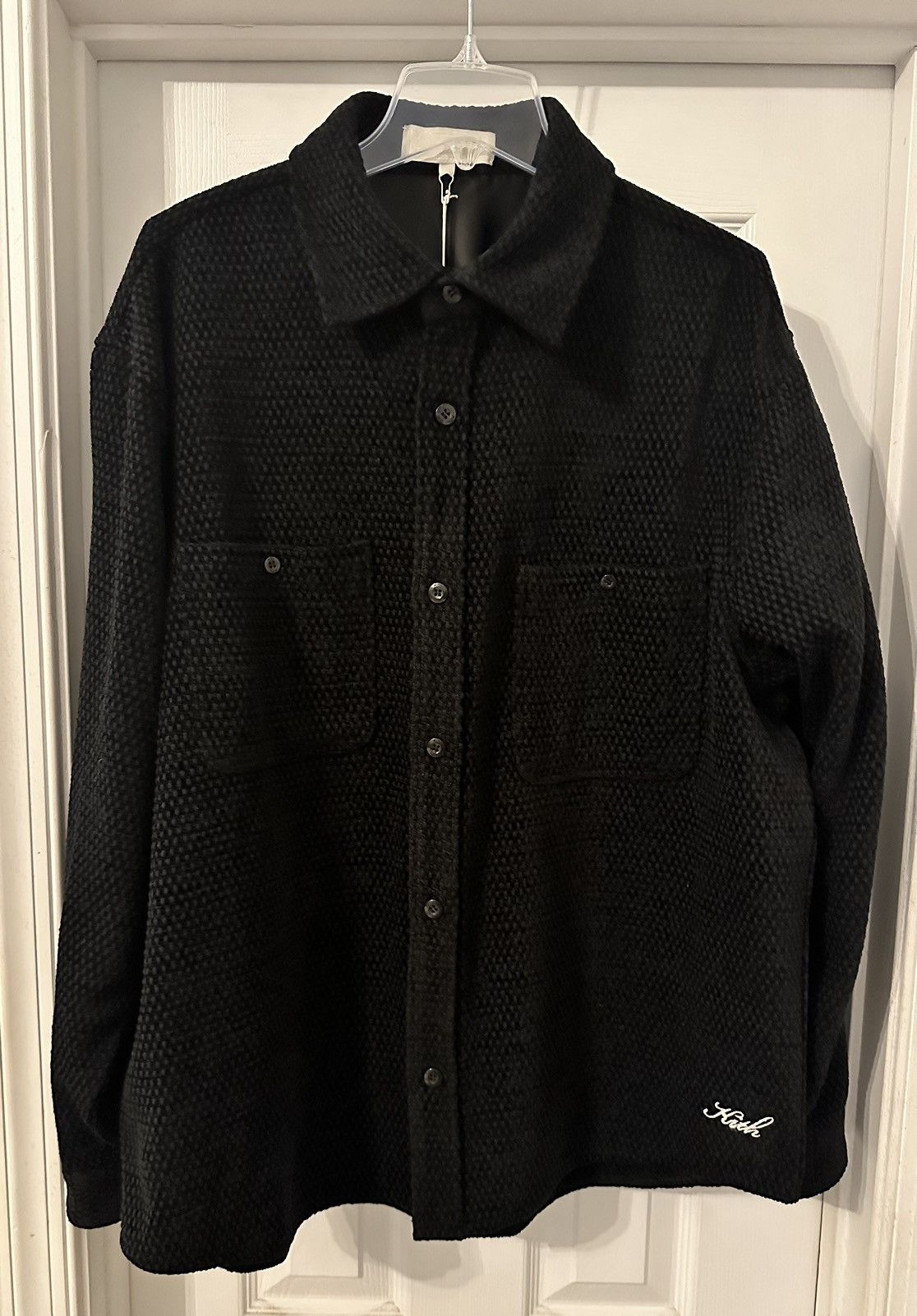 Kith Kith Chenille Tweed Apollo Shirt | Grailed