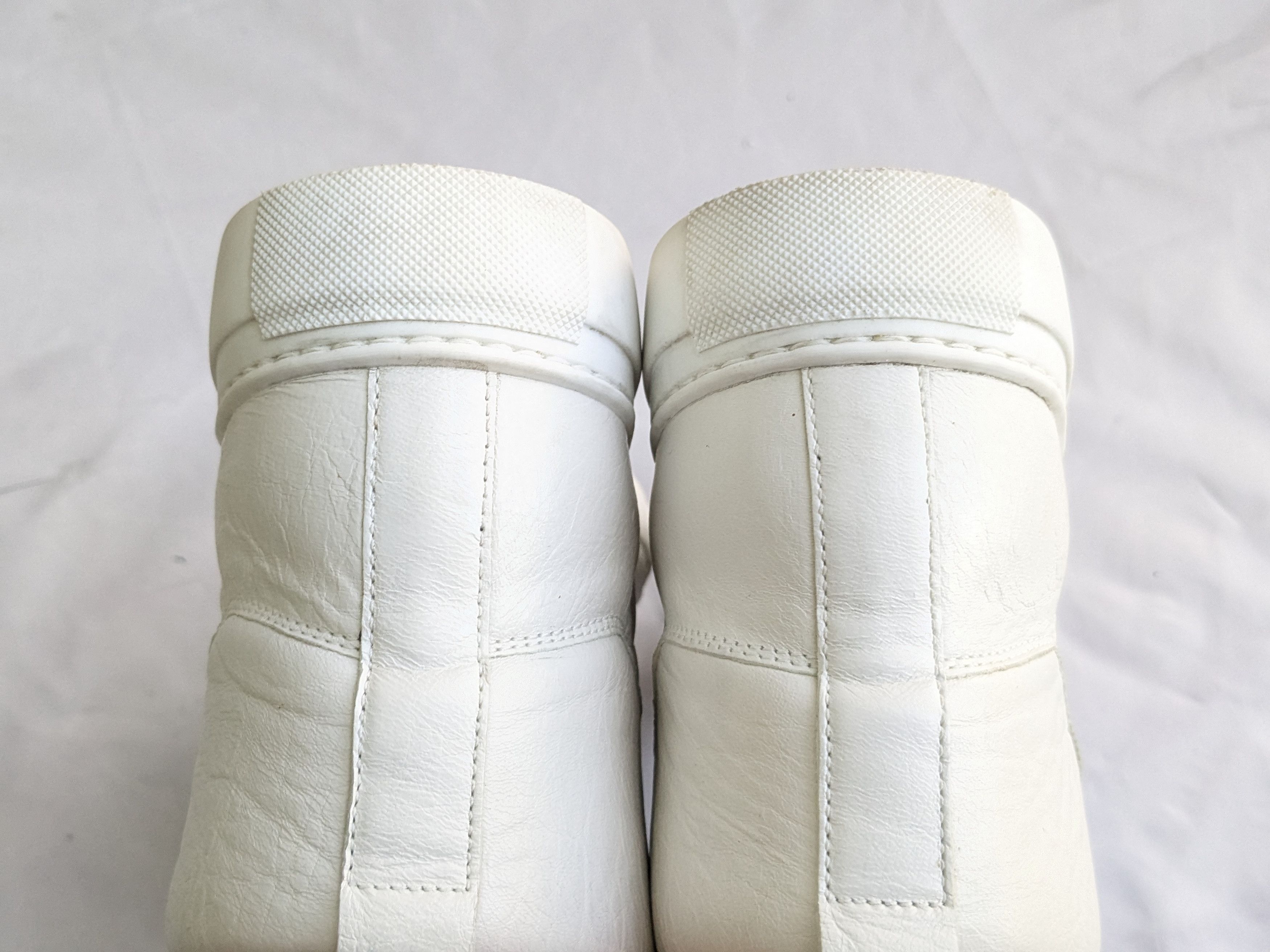 Balenciaga Balenciaga Arena White 10 Leather High Tops Lace Up Size US 10 / EU 43 - 12 Thumbnail