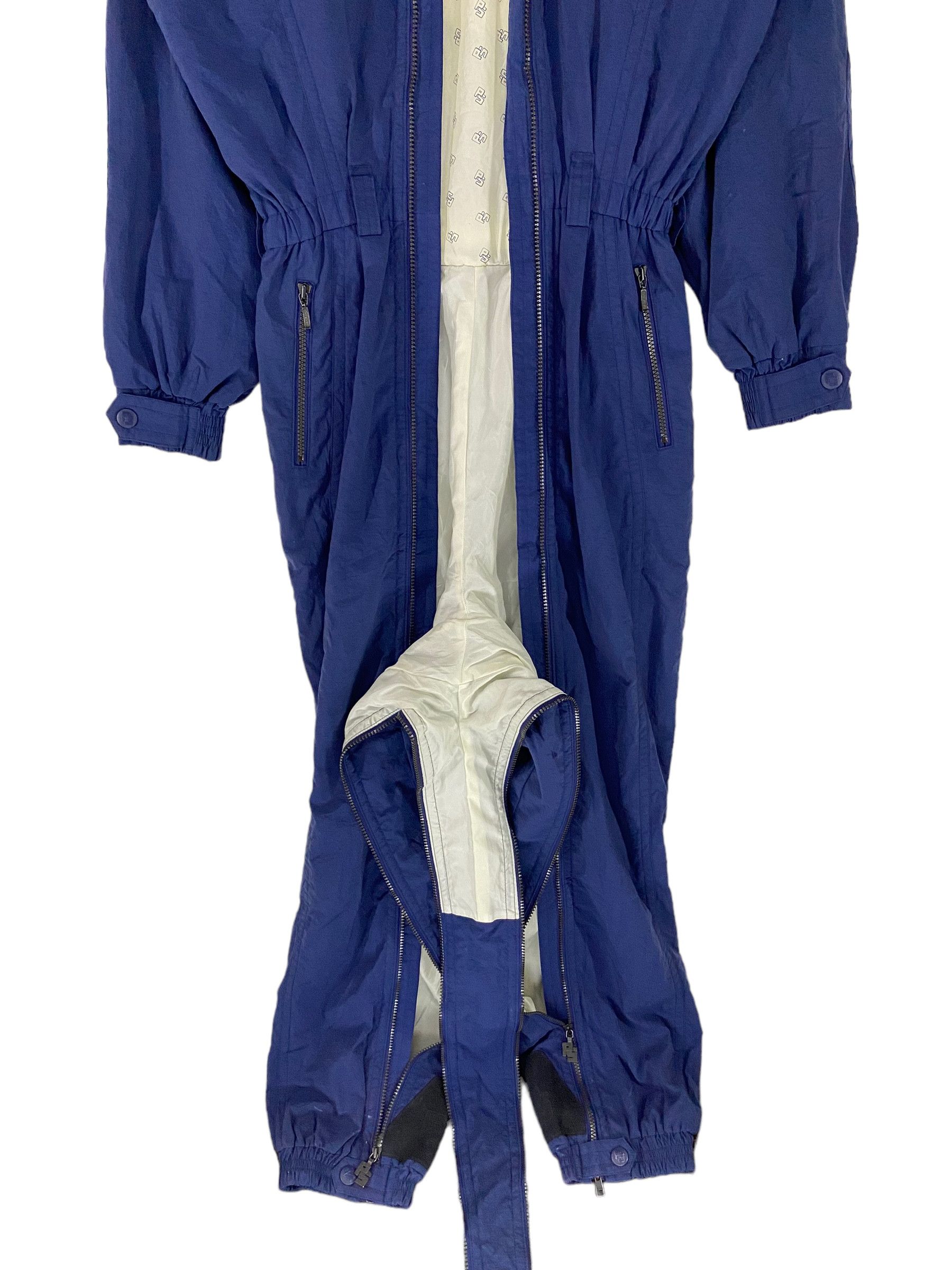 Designer 90s Peter Steinebronn double zip up parachute coverall Size US 33 - 8 Thumbnail