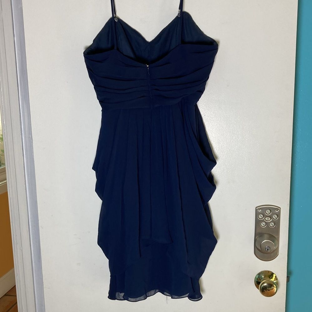 The Masters Watters and Watters Navy Blue Formal Strapless Dress Size 6 Rear Zipper Size M / US 6-8 / IT 42-44 - 9 Thumbnail