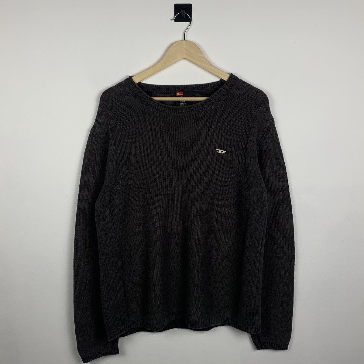 Diesel Vintage Diesel Heavyweight Knit Sweater Brown Size L Size US L / EU 52-54 / 3 - 1 Thumbnail