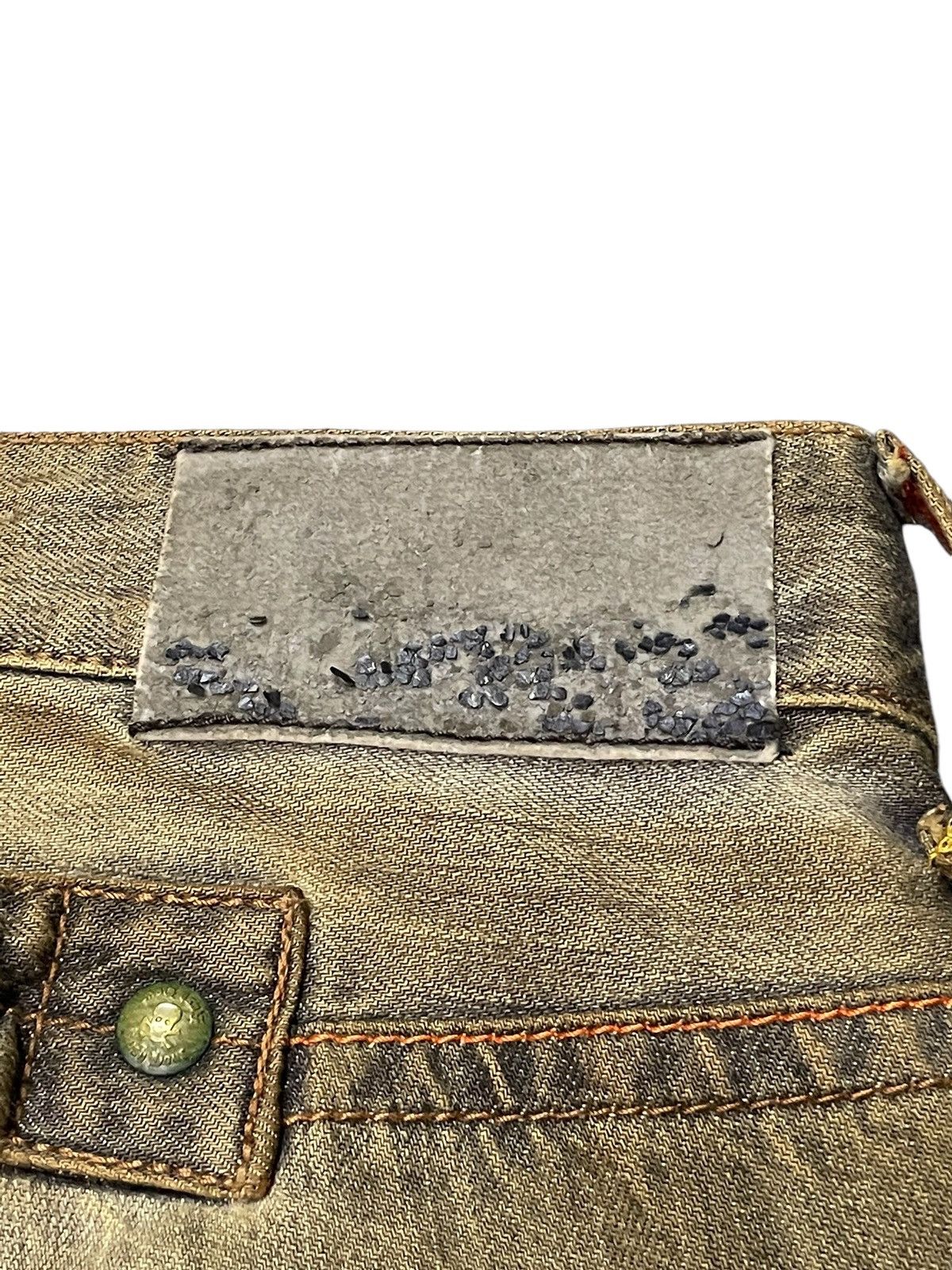 FUSAI × Hysteric Glamour Rush Hour Japan Muddy Wash Zipper Pocket Jeans Size US 29 - 20 Thumbnail
