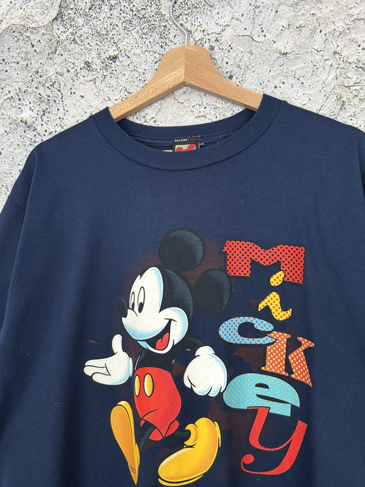 Mickey Mouse Mickey Mouse Orlando Florida Disney Graphic Tee 90s Size US L / EU 52-54 / 3 - 3 Thumbnail
