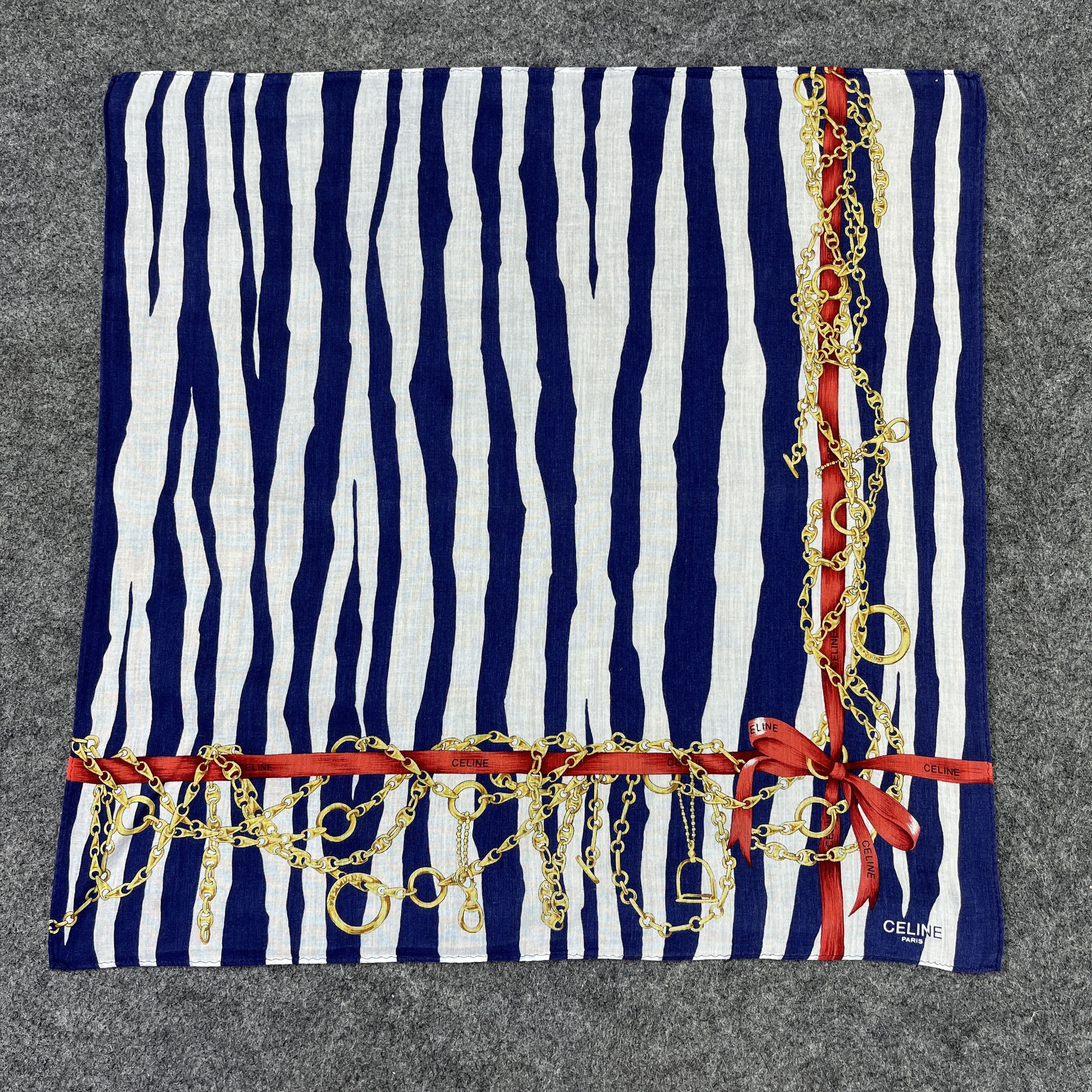 Celine Celine Handkerchief / Bandana / Neckerchief B690 Size ONE SIZE - 2 Thumbnail