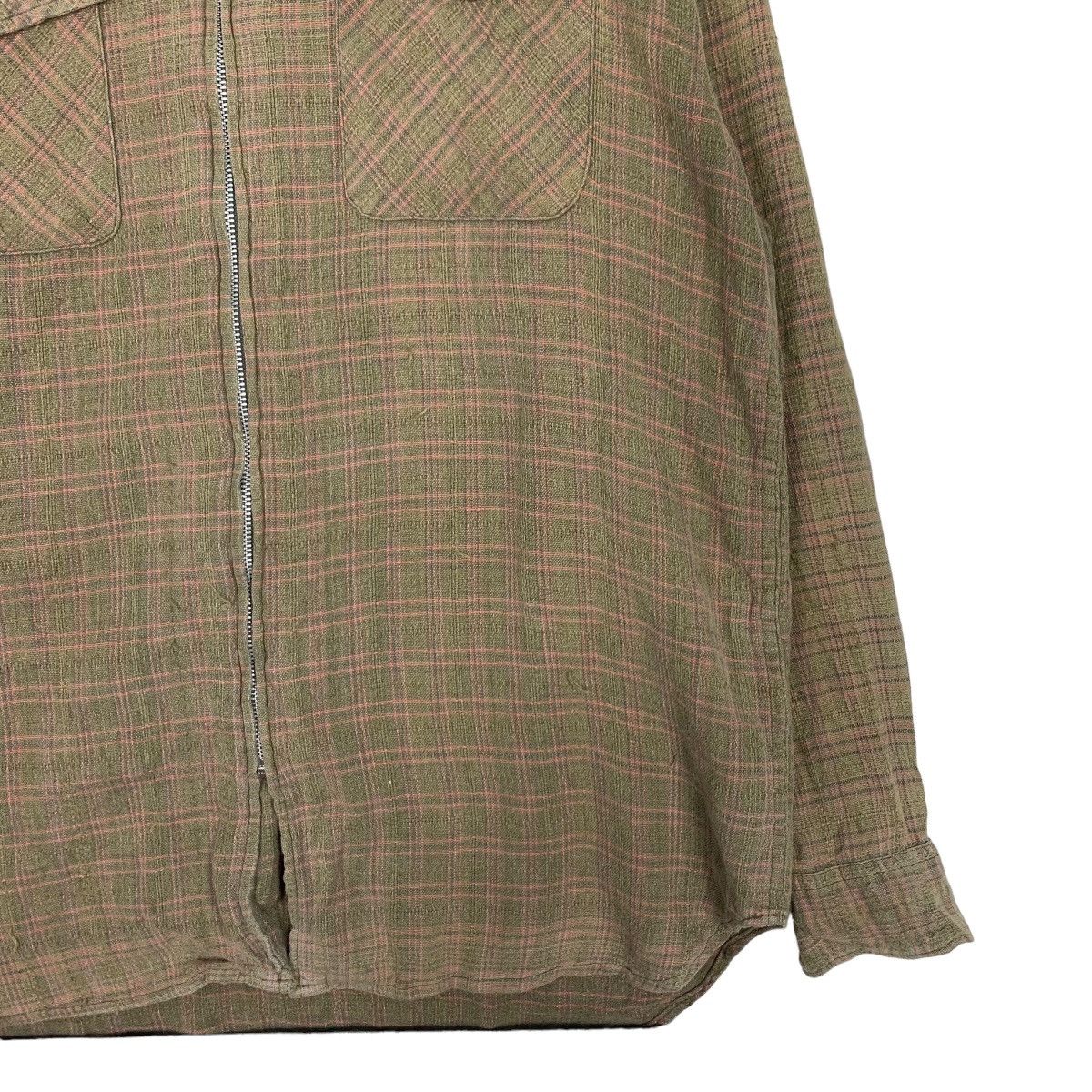 Oshkosh OSHKOSH Checked Plaid Double Pocket Flannel Jacket #0313-C14 Size US L / EU 52-54 / 3 - 7 Thumbnail