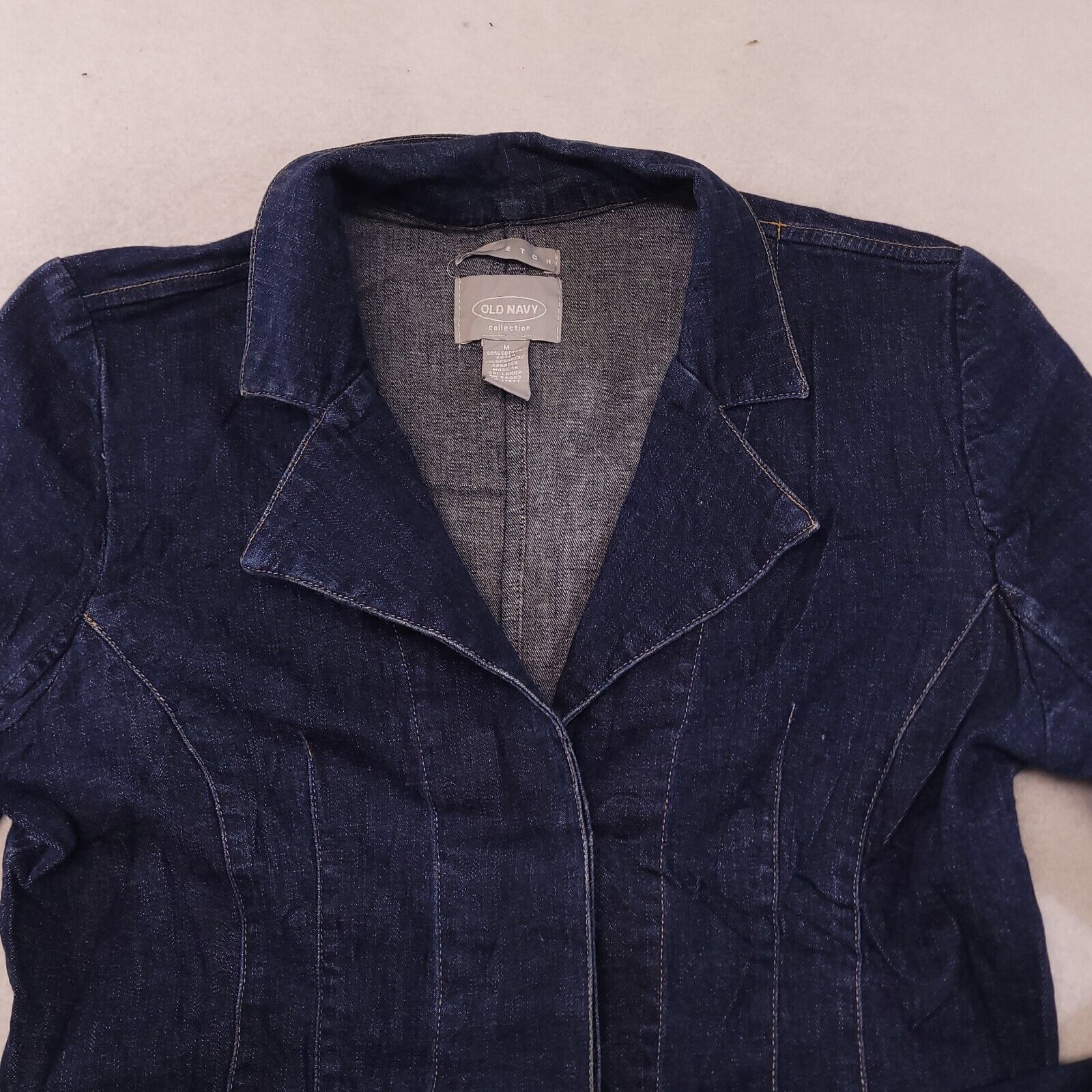 Old Navy Old Navy Button Up Denim Jean Jacket Womens Size Medium Blue Size M / US 6-8 / IT 42-44 - 1 Thumbnail