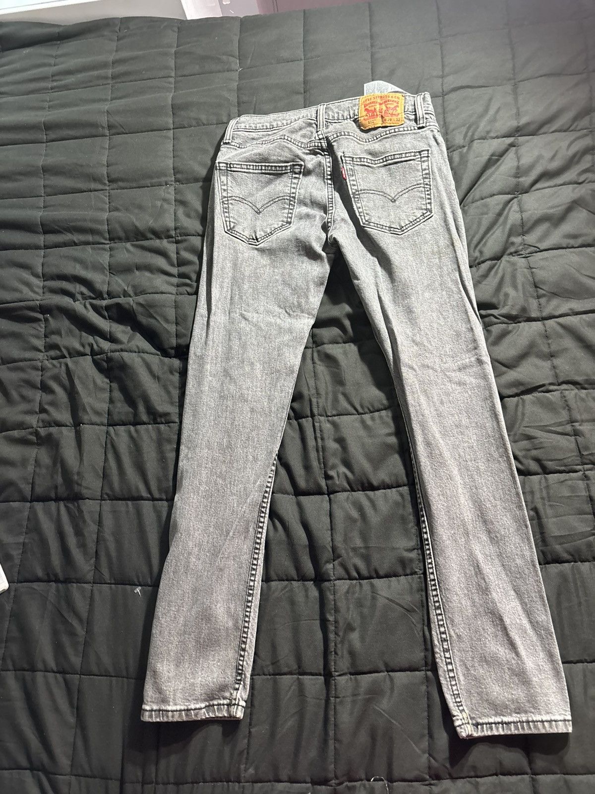 Levi's Levi’s Grey and Black Skinny Jeans Size US 29 - 5 Thumbnail