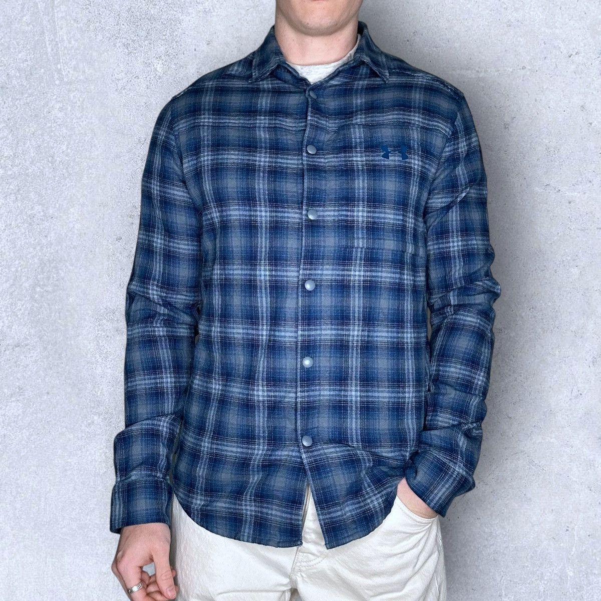 Under Armour Under Armour Tradesman Flex Flannel Button Down Shirt Size US M / EU 48-50 / 2 - 2 Thumbnail