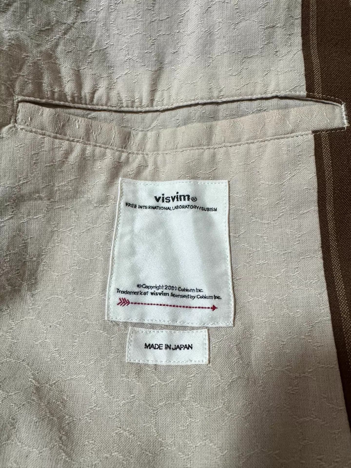 Visvim visvim 20aw ascot conoid jkt santome brown stripe L Size US L / EU 52-54 / 3 - 4 Thumbnail