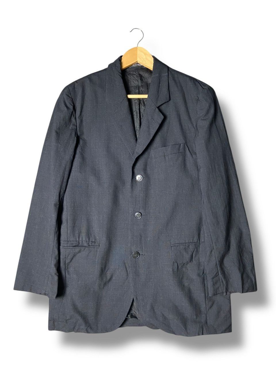 agnes b. AGNES B. HOMME Multi pocket Outerwear Blazer (136) Size US XXS / EU 40 - 1 Thumbnail