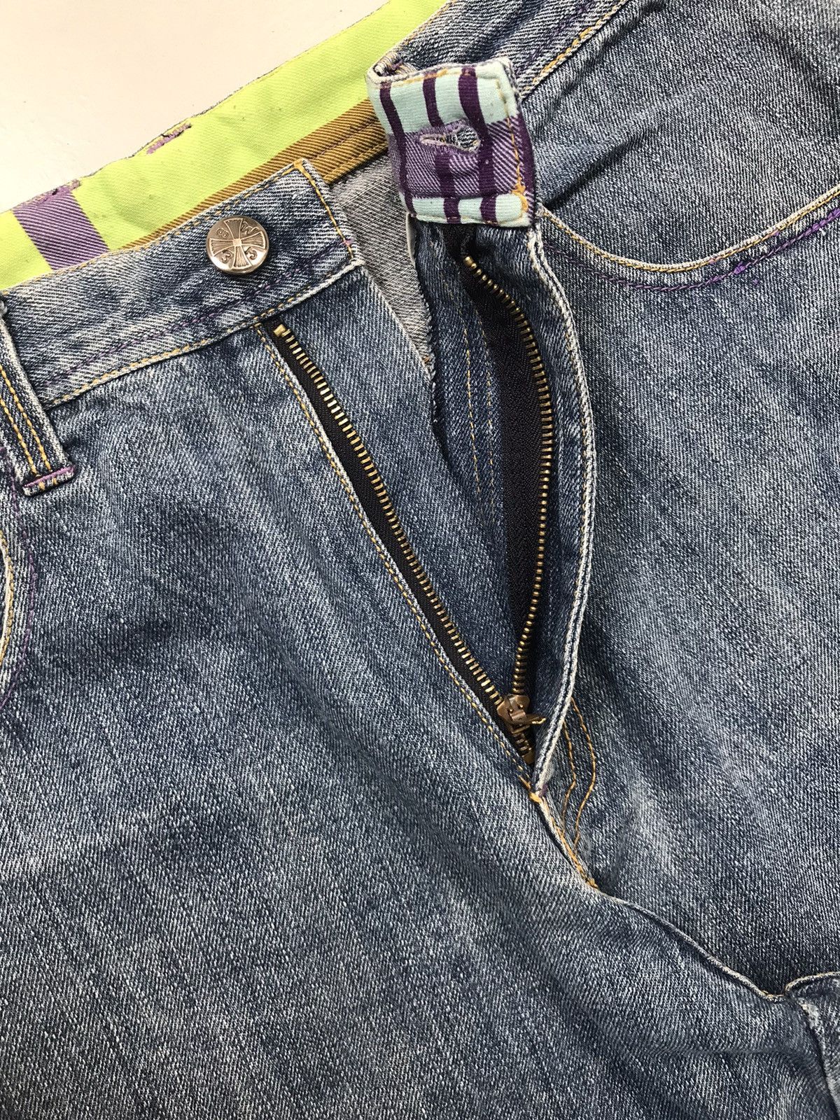 Southpole Vintage Rawblue embroidered denim Size US 34 / EU 50 - 6 Thumbnail