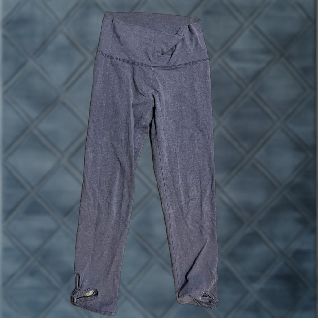 Vintage Aerie Chill Play Move Leggings Womens M Blue Solid Activewear Size 32" / US 10 / IT 46 - 1 Thumbnail