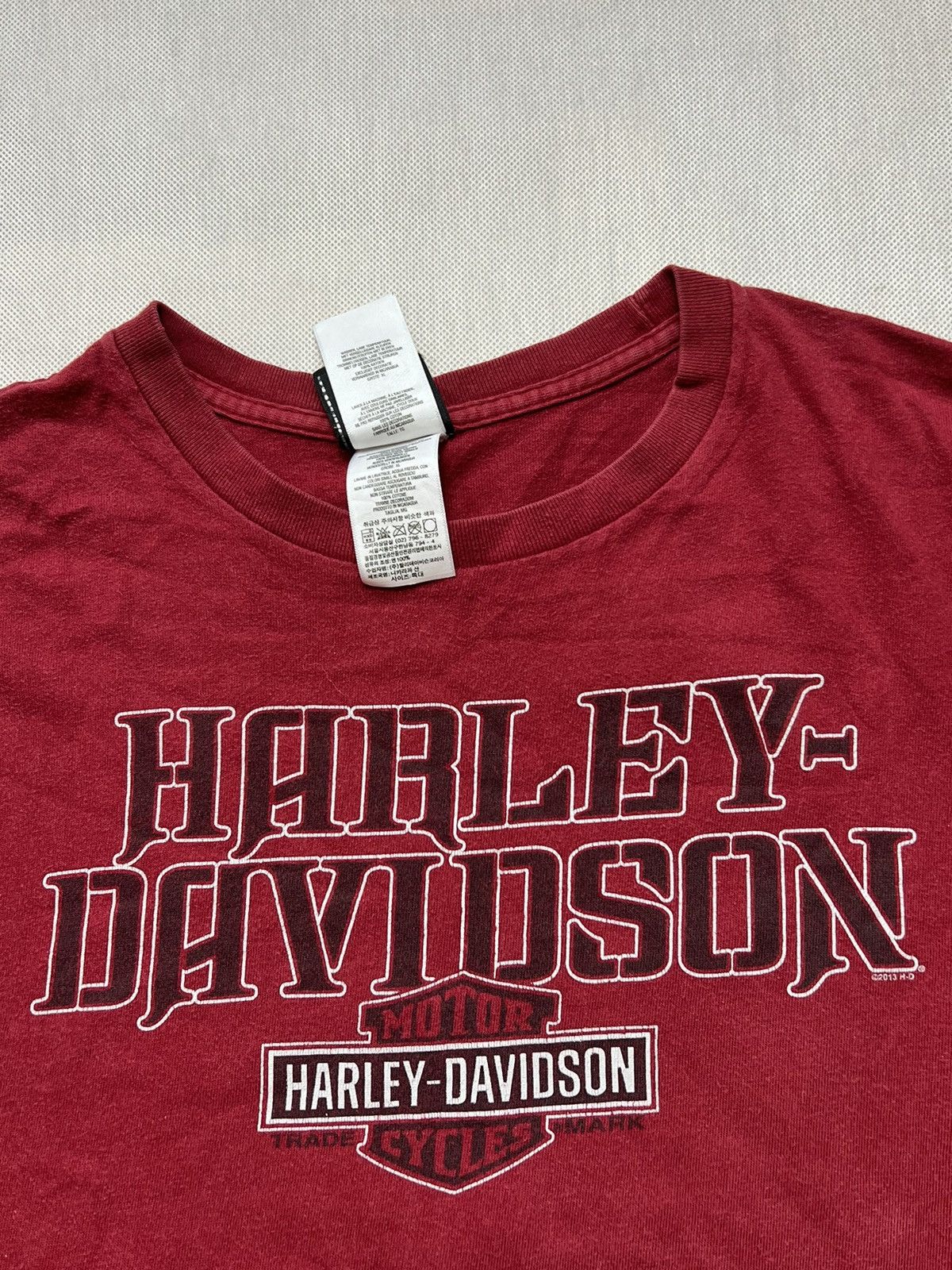Harley Davidson × Vintage Tshirt Harley Davidson Voodoo French vintage Size US XL / EU 56 / 4 - 4 Thumbnail