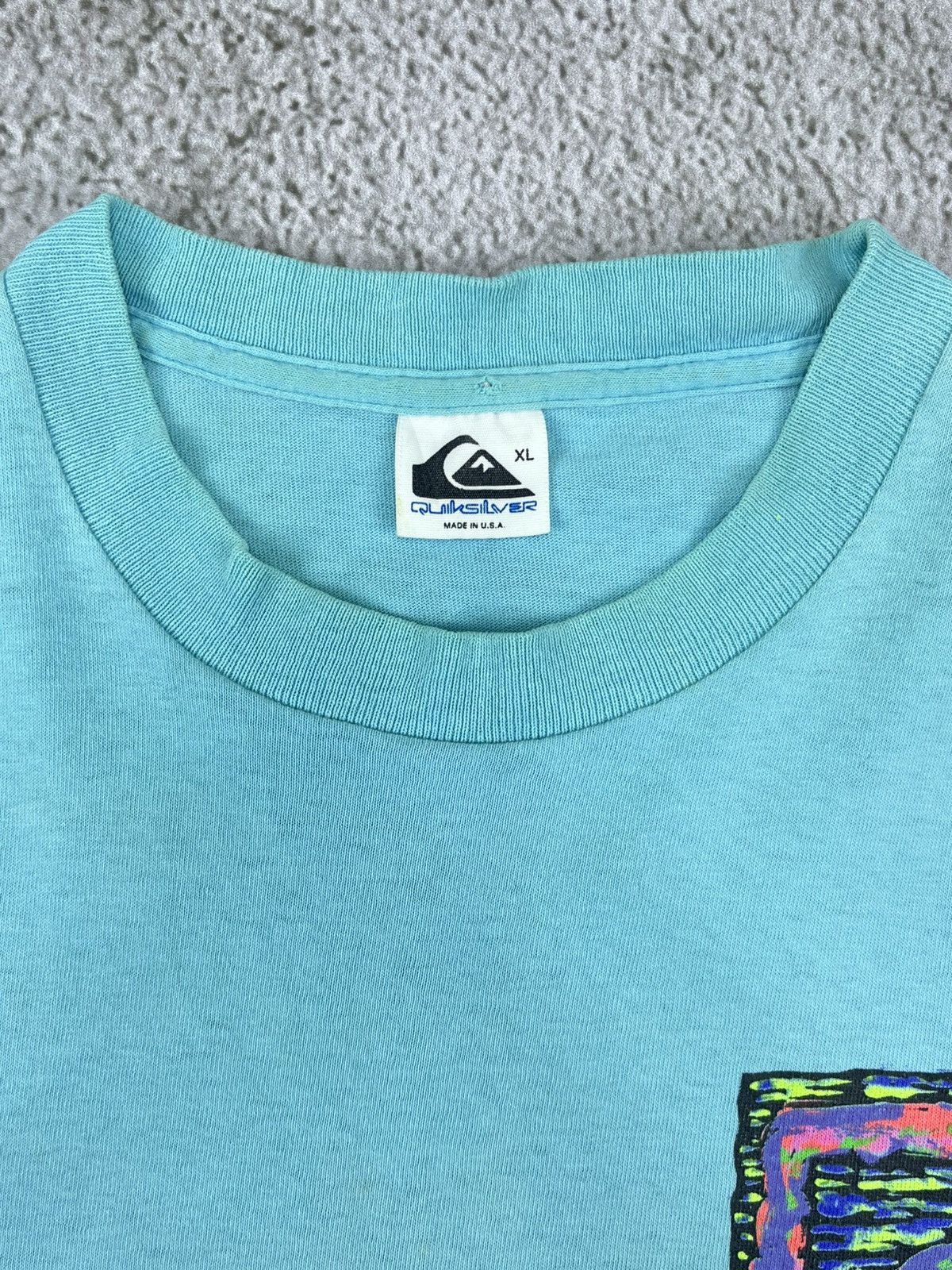 Quiksilver Vintage Quicksilver Tee USA nice graphic 💥 Size US XL / EU 56 / 4 - 3 Thumbnail