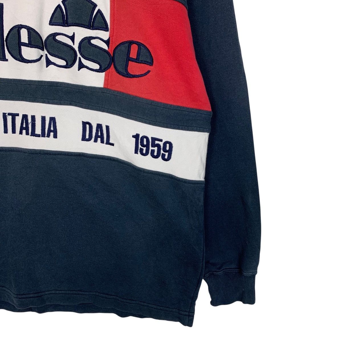 Ellesse 90’s ELLESE Embroidery Big Logo Sweater Jumper #3537-C162 Size US S / EU 44-46 / 1 - 4 Thumbnail