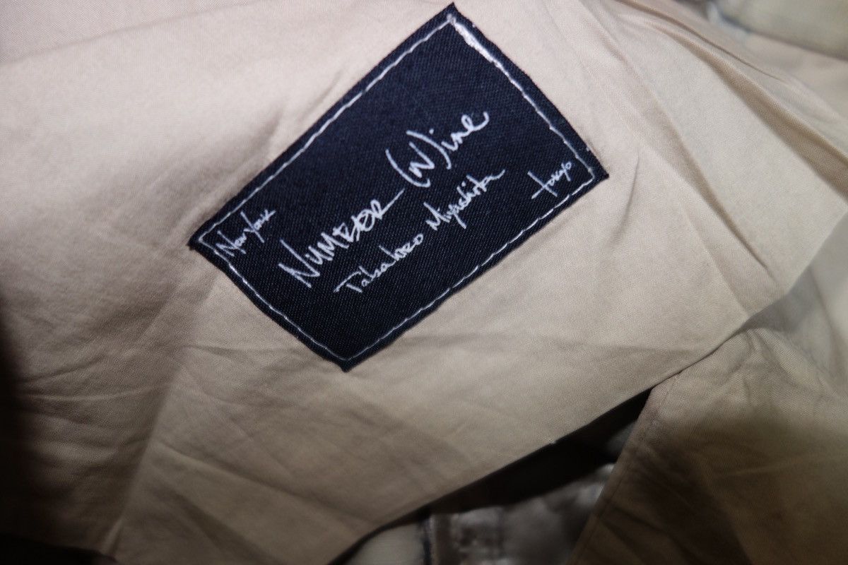 Number (N)ine Number Nine 04AW “Give Peace a Chance” Bondage Damage Pants Size US 40 / EU 56 - 6 Thumbnail