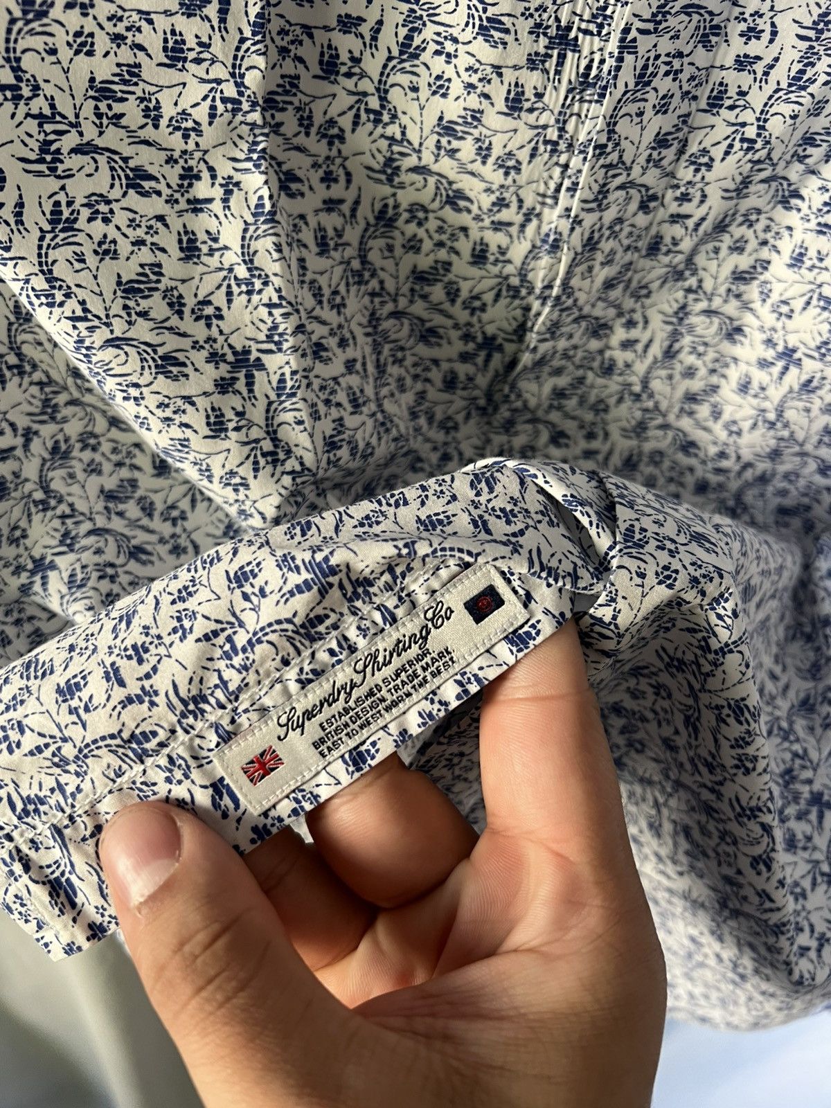 Superdry Superdry Shoreditch Button Down Short Sleeve Shirt Size US L / EU 52-54 / 3 - 7 Thumbnail