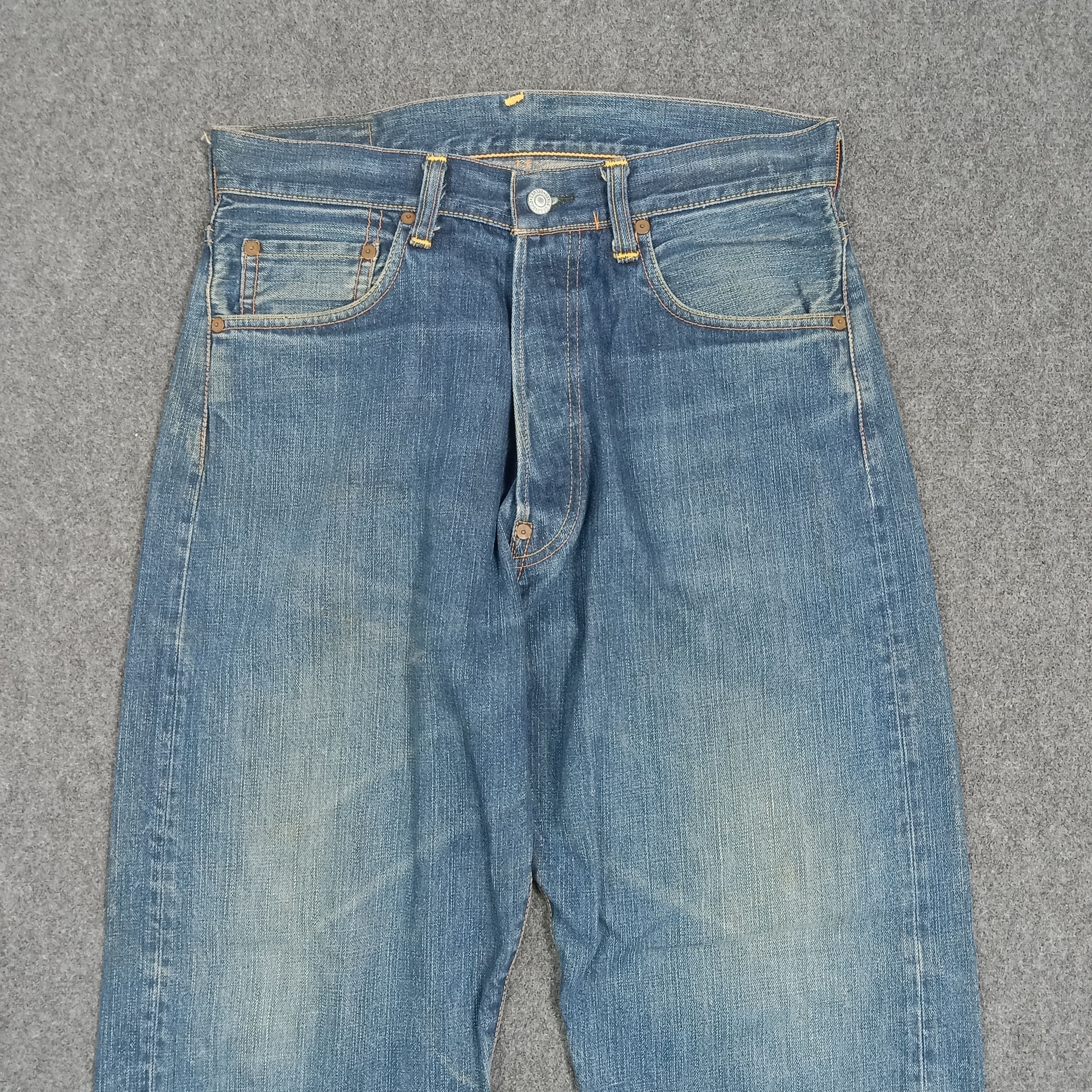 Evisu Evisu Japanese Brand Daicock Custom Art Denim Jeans C272N20 Size US 31 - 7 Thumbnail
