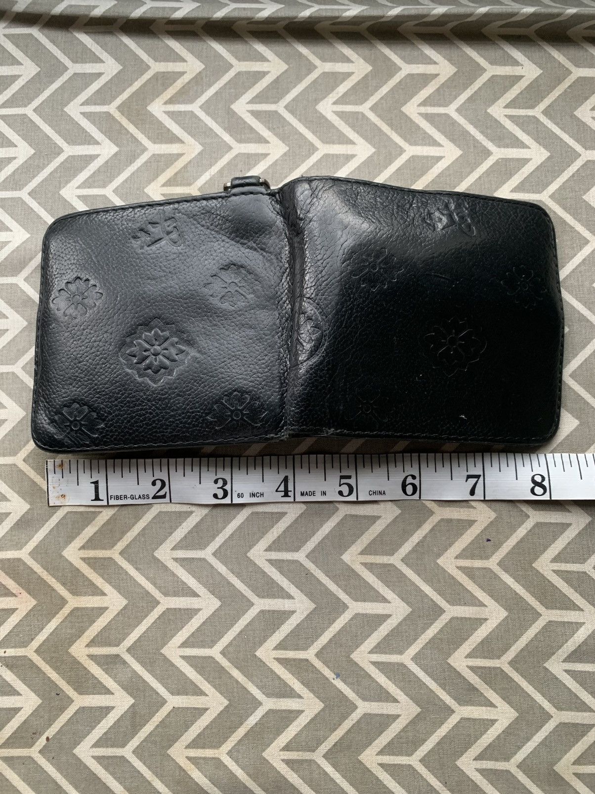 Evisu Rare Evisu Ht Leather Wallet Monogram Size ONE SIZE - 13 Thumbnail