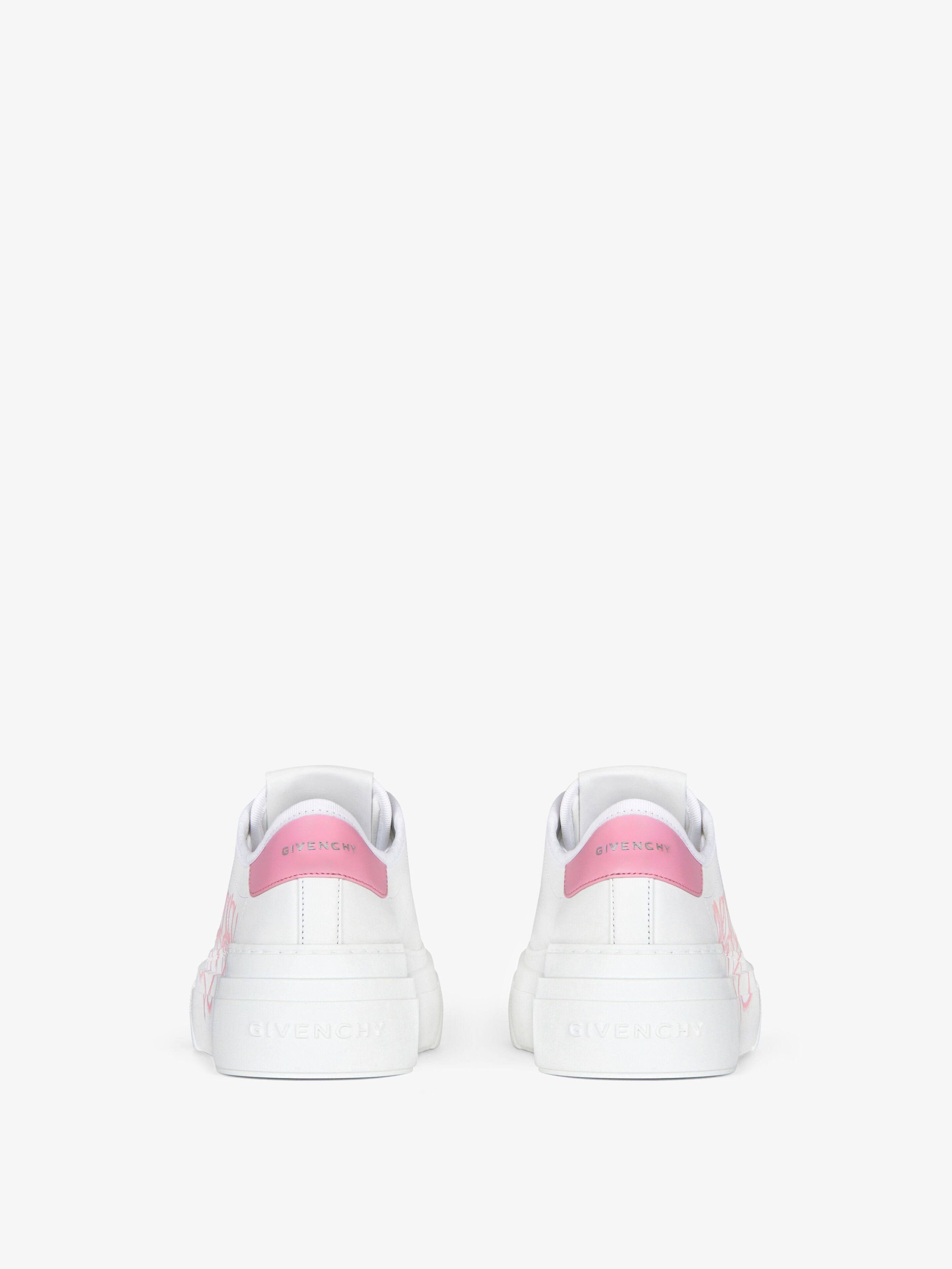 Givenchy o1loc1c0724 City Platform Sneakers in White Size US 8 / IT 38 - 2 Thumbnail