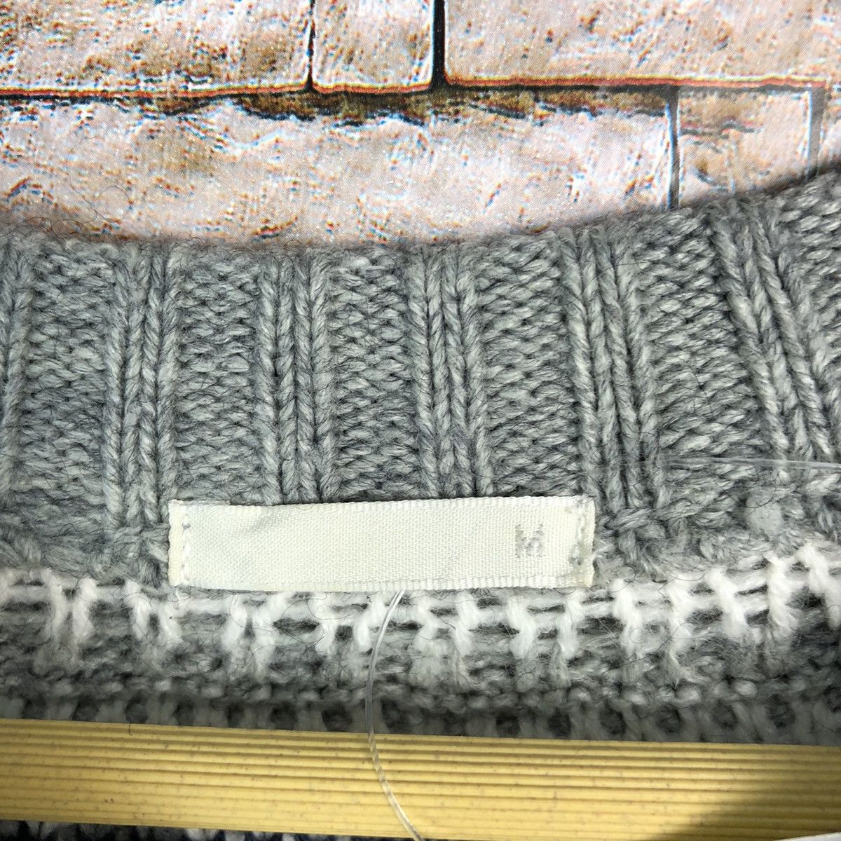 GU GU Dark Blue navajo Knitwear #A395 Size M / US 6-8 / IT 42-44 - 10 Thumbnail