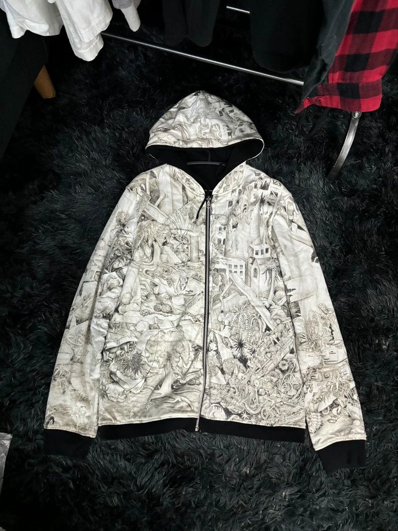 Undercover Undercover Size2 08SS SUMMER MADNESS Reversible Hooded