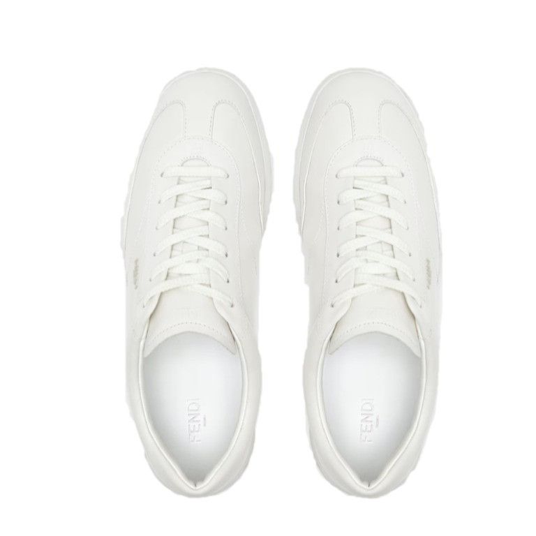 Fendi o1w1db10625 7E1636 Low-Top Sneakers in White Size US 9 / EU 42 - 4 Thumbnail