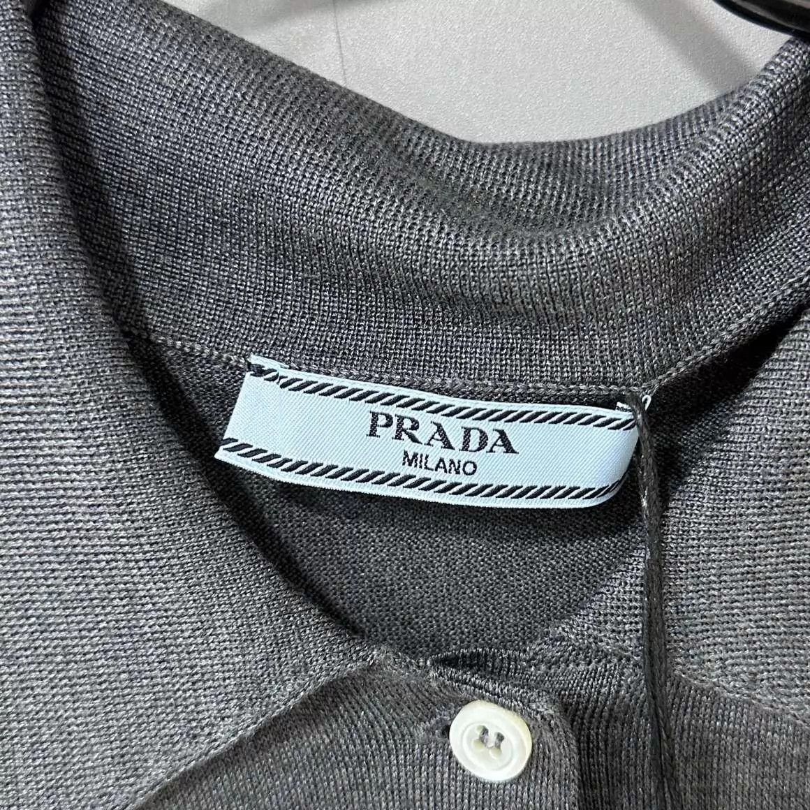 Prada PRADA Coconut Gray Belted Dress 36 Size XS / US 0-2 / IT 36-38 - 5 Thumbnail