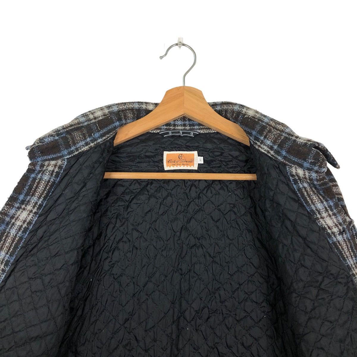 Flannel 🔥VINTAGE FLANEL JACKET TARTAN DESIGN CANTE OF FLORENCE Size US L / EU 52-54 / 3 - 10 Thumbnail