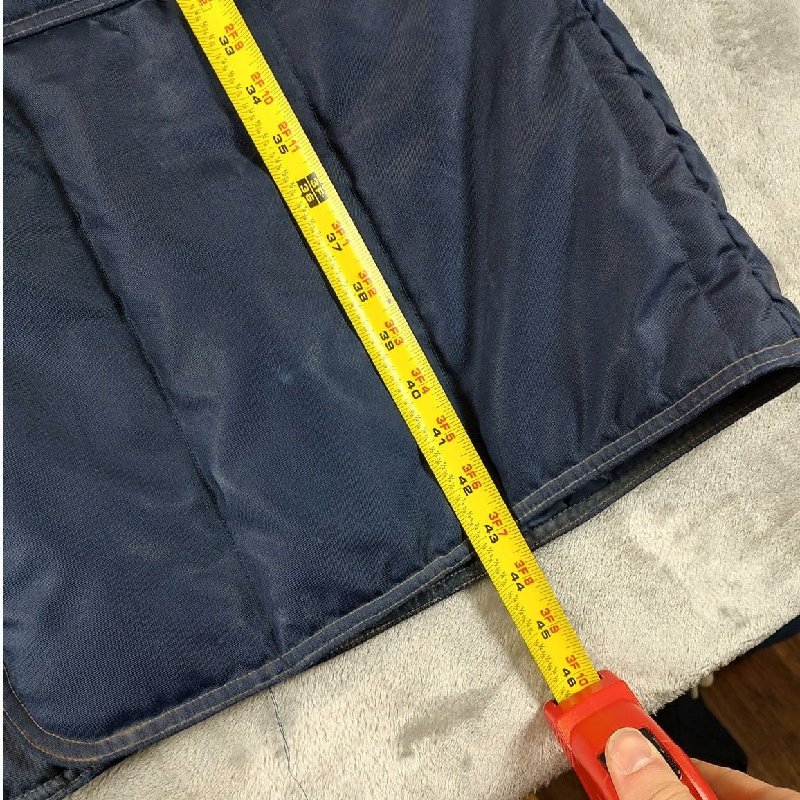 Refrigiwear VINTAGE RefrigiWear Jacket Mens L Navy Blue Puffer Size US L / EU 52-54 / 3 - 17 Thumbnail